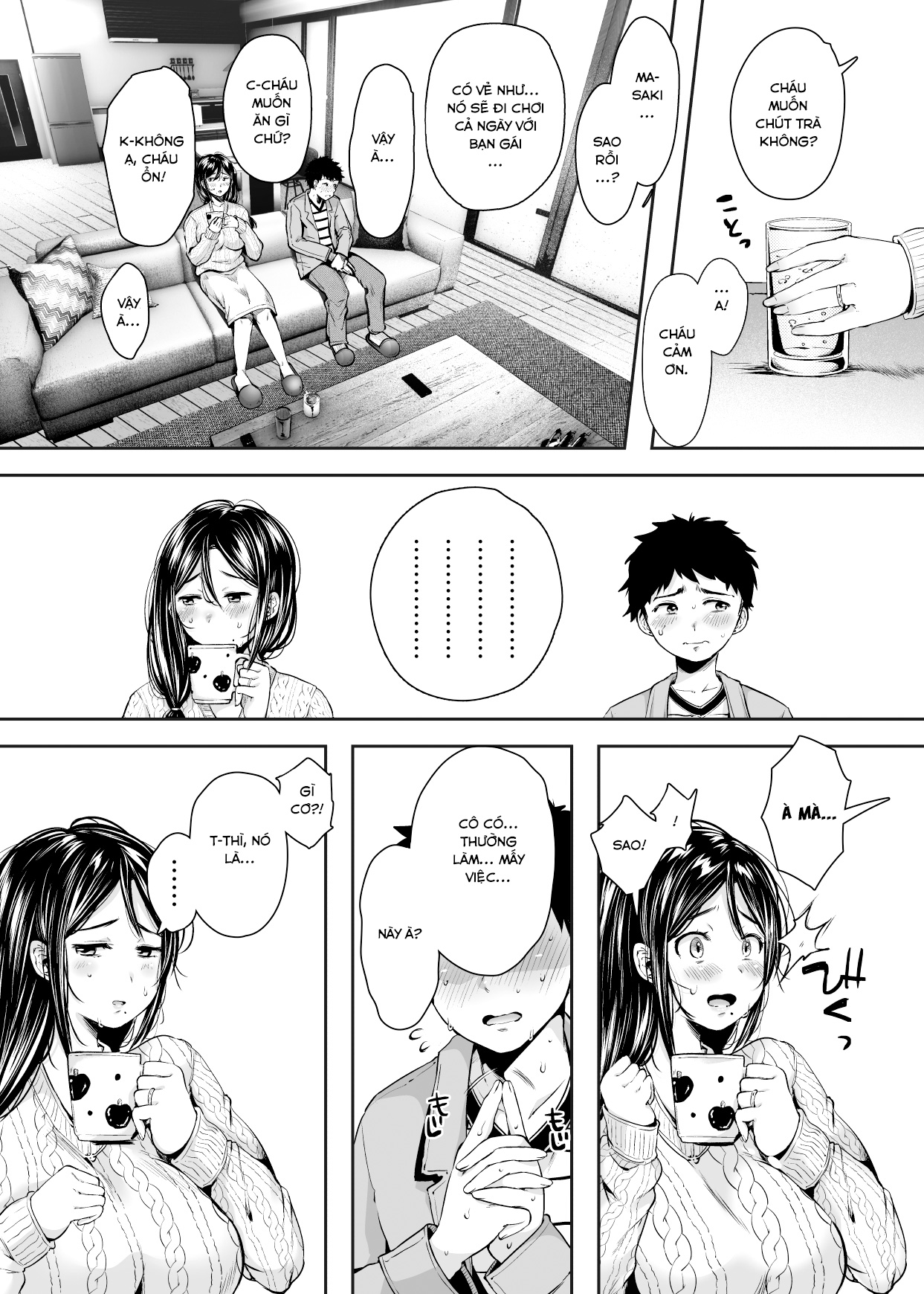 Đọc truyện hentai My Friend's Mom Became My Fuck Buddy. - Chap 1.2