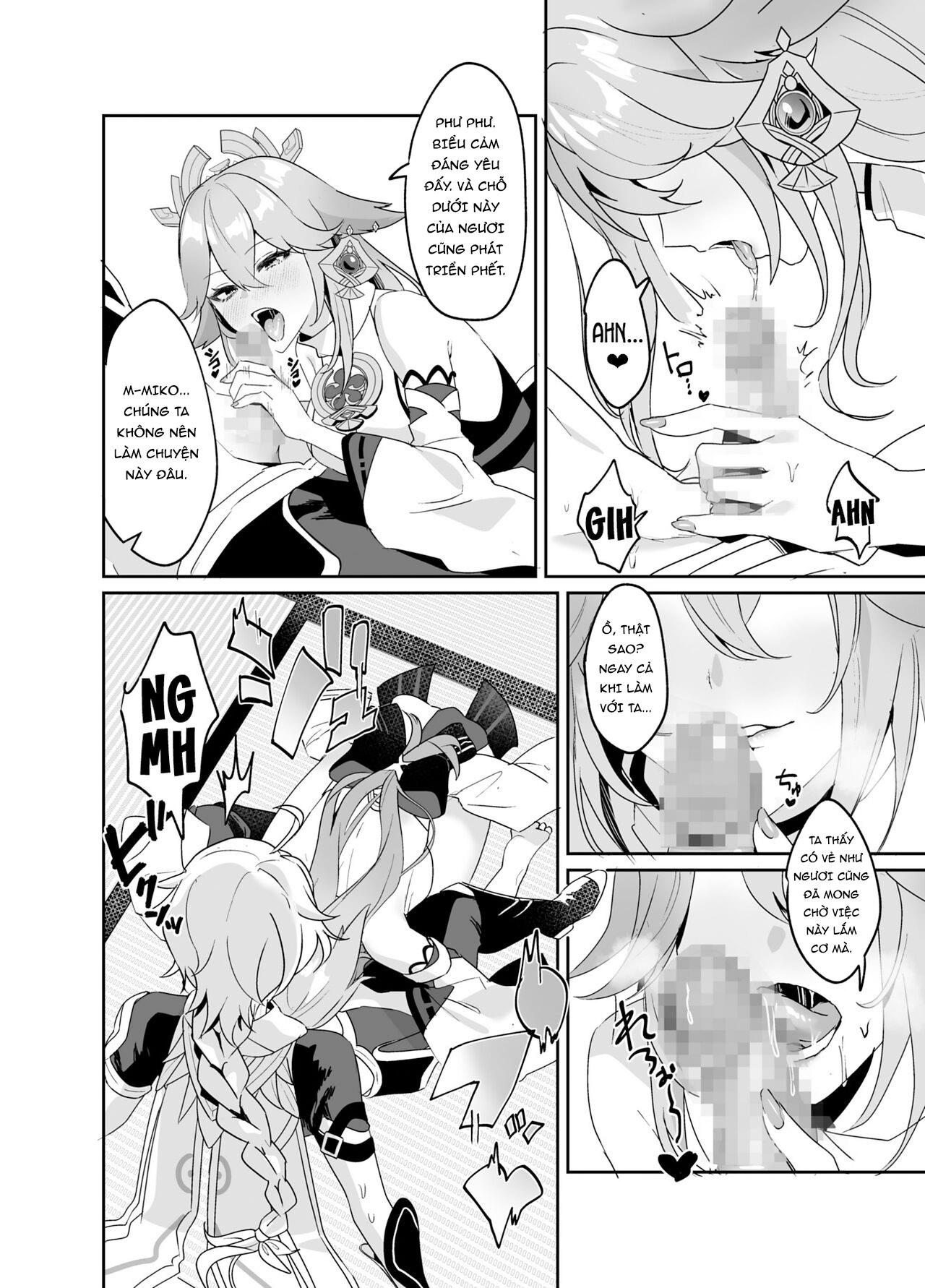 Đọc truyện hentai Theo ý của ngài Guuji-sama - Oneshot