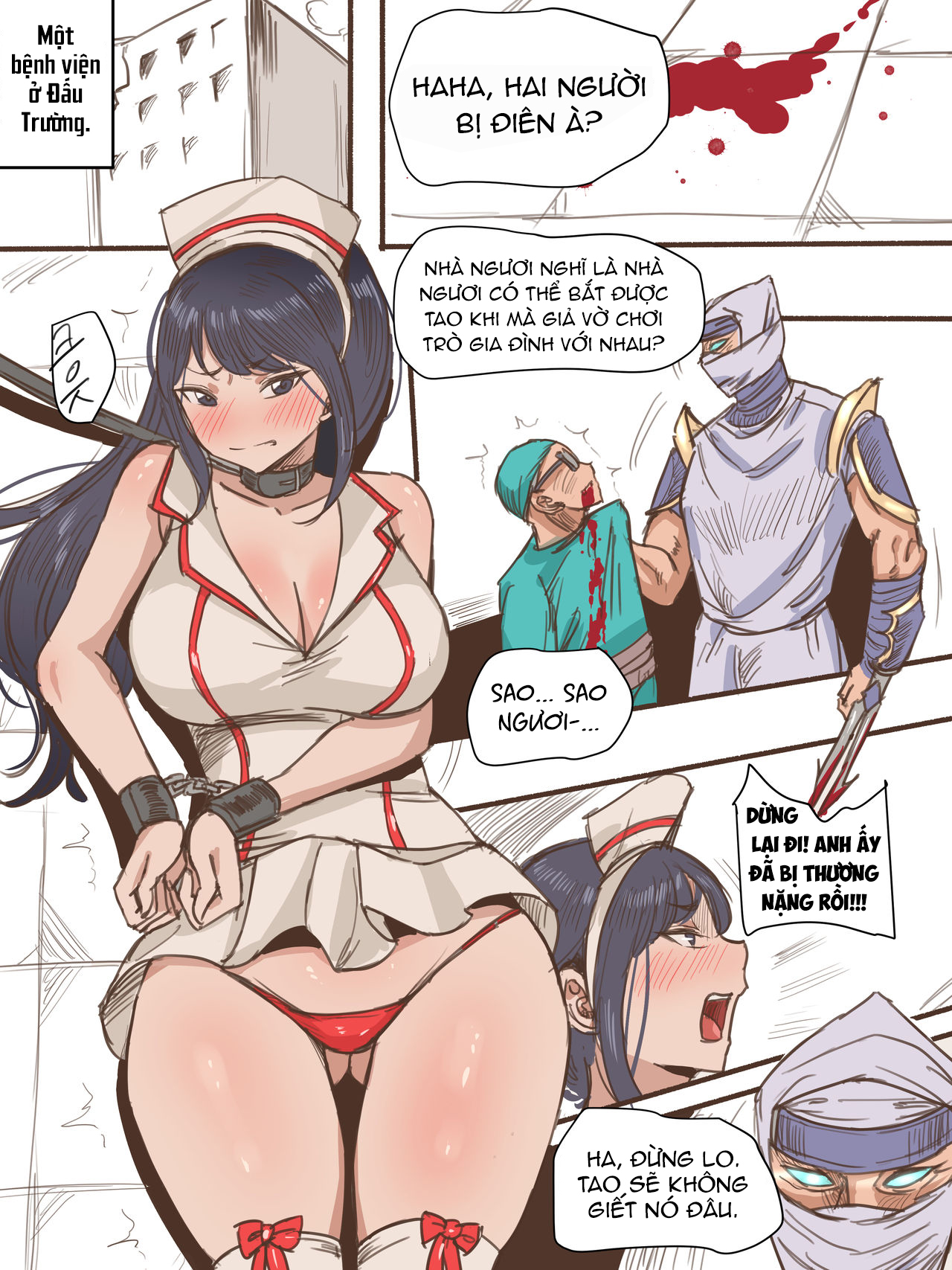 Đọc truyện hentai Tổng hợp truyện ngắn LoL của tác giả laliberte và tác giả hudak - Chap 4 - Akali x Zed