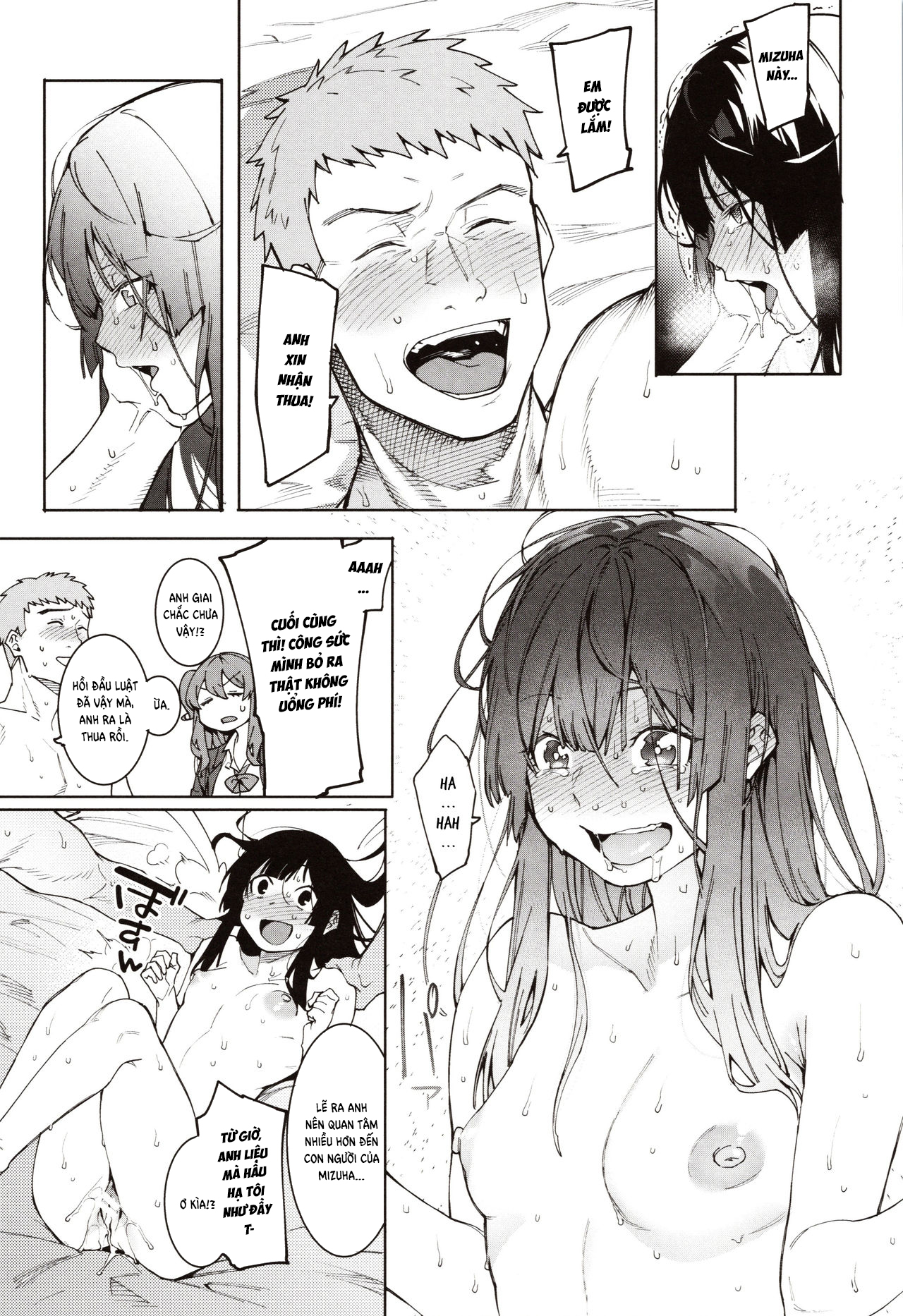 Đọc truyện hentai Mizuha ni Oshioki! - Chap 5