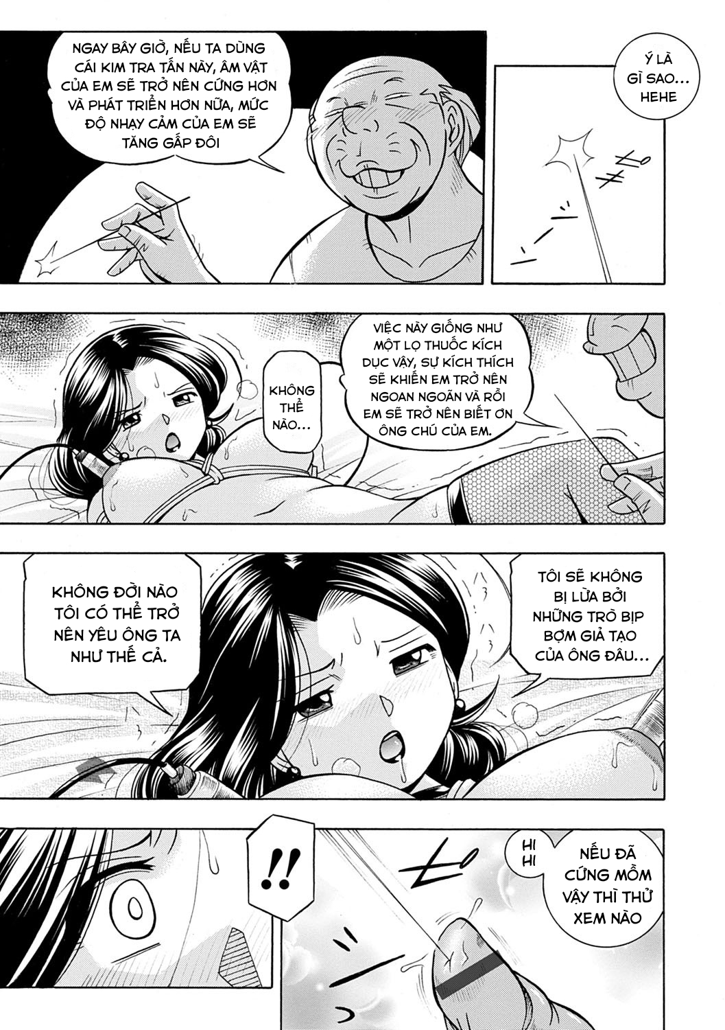 Đọc truyện hentai Bác độc ác - Chap 3