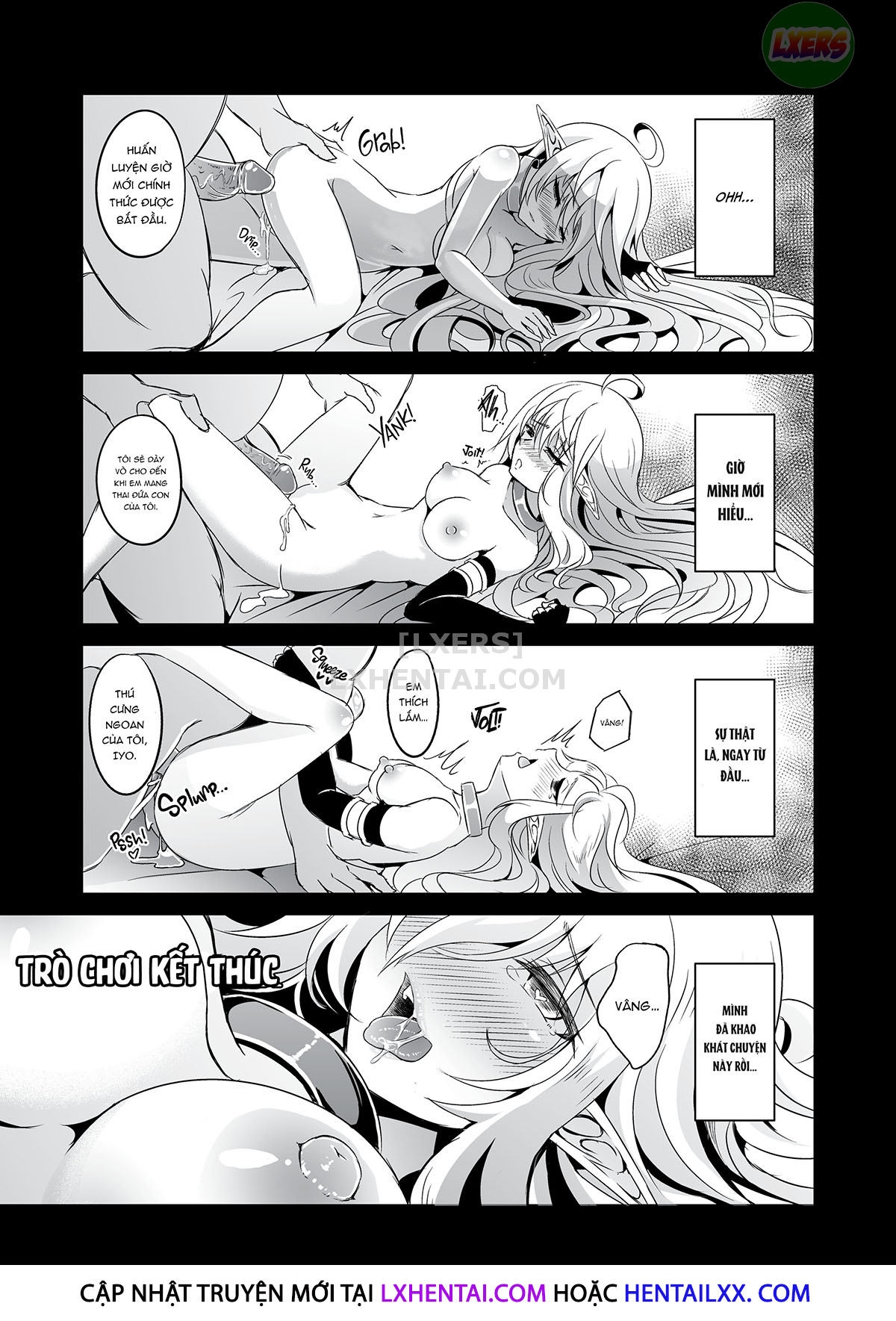 Đọc truyện hentai Nàng Elf chạy trốn - Chap 3