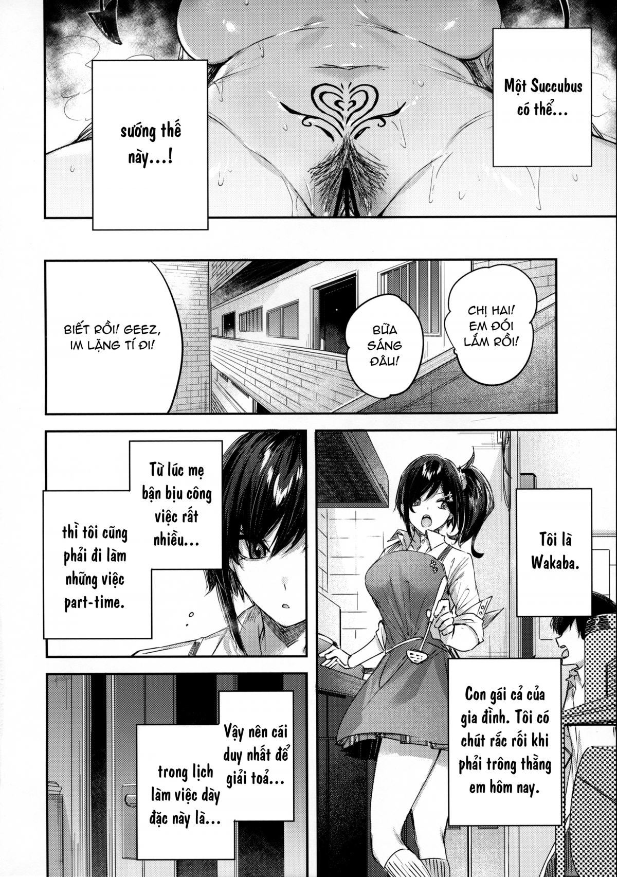 Đọc truyện hentai Succubus Wakaba - Chap 0