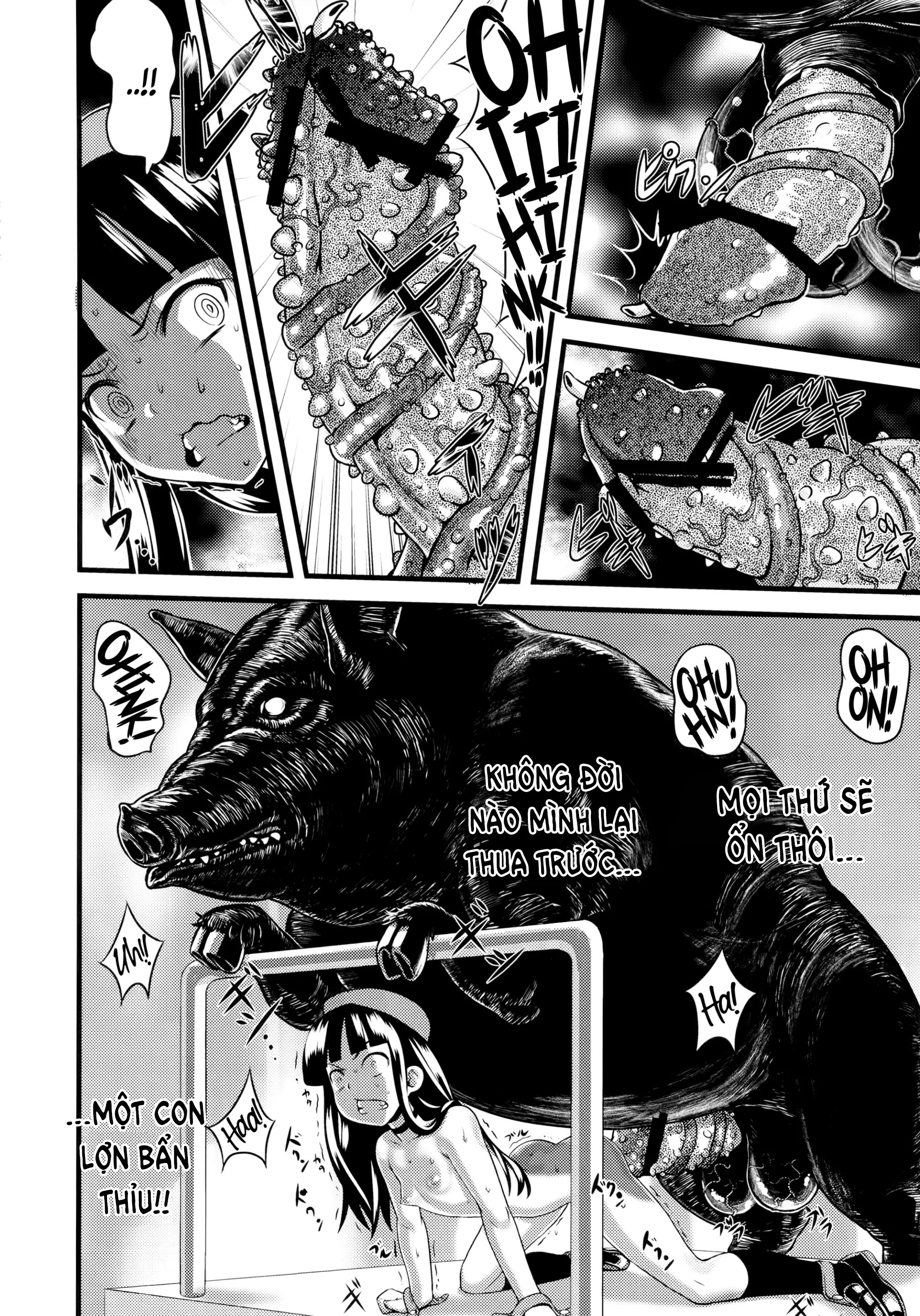 Đọc truyện hentai Công chúa khỏa thân Honoka: Thức tỉnh bằng cơn cực khoái khi giao phối với lợn! - Chap 2 End