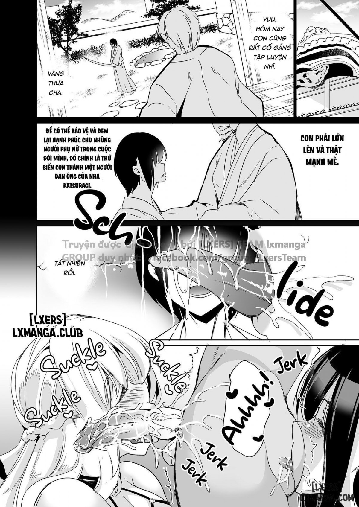 Đọc truyện hentai The Lone Cock in the Sex Club for Girls - Oneshot