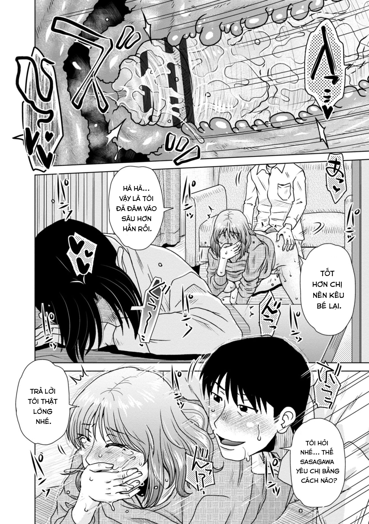 Đọc truyện hentai A... Sugoi Mama no Naka - Great!! Mom's Vagina - Chap 9