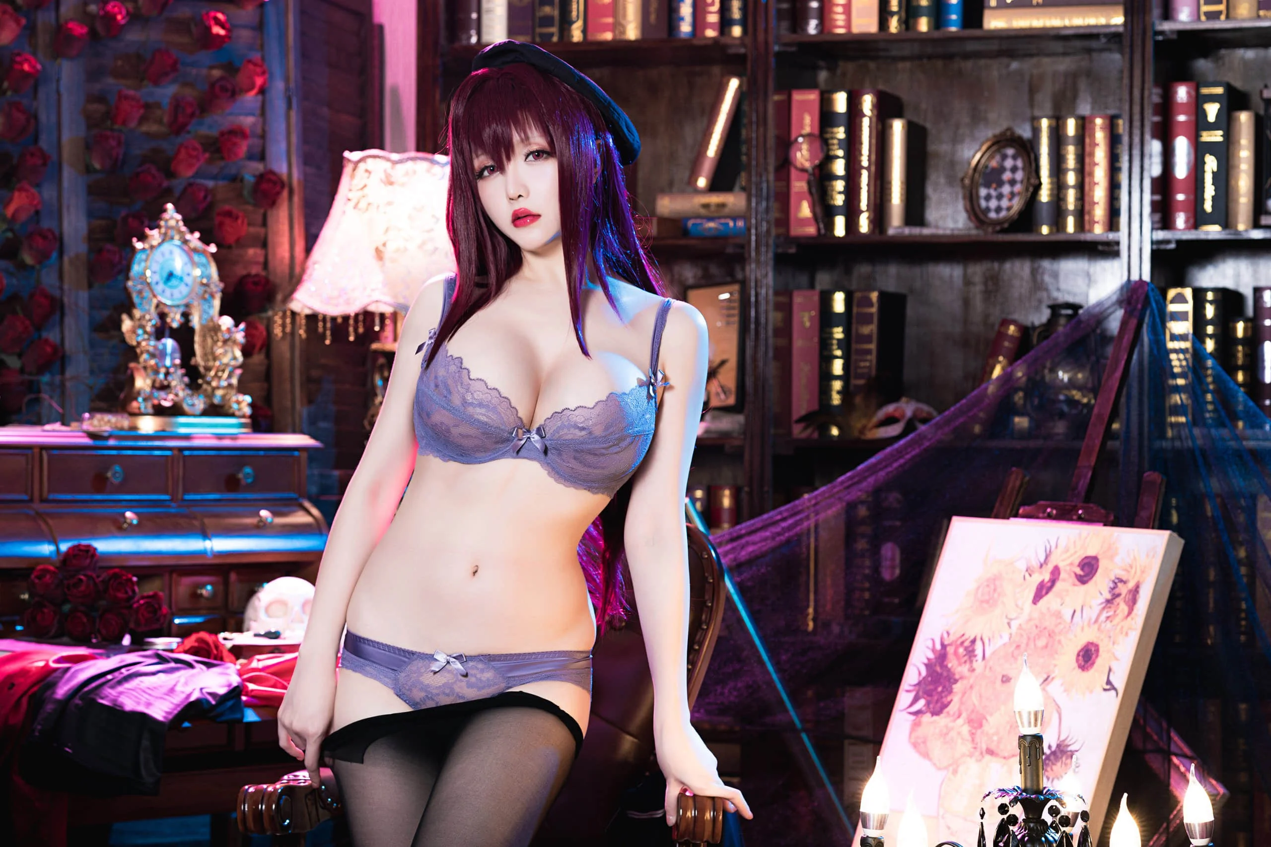 Đọc truyện hentai Tuyển tập Albums siêu phẩm Cosplay - Chap 779 - Star Chi Chi - Scathach True Red Spear