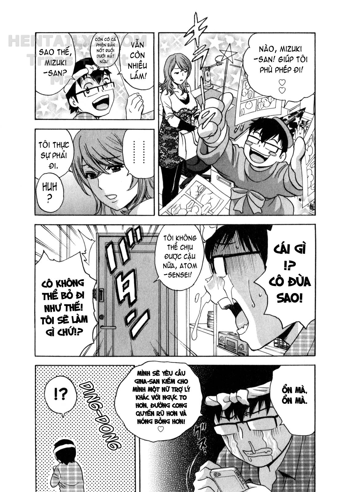 Đọc truyện hentai Life With Married Women Just Like A Manga - Chap 25