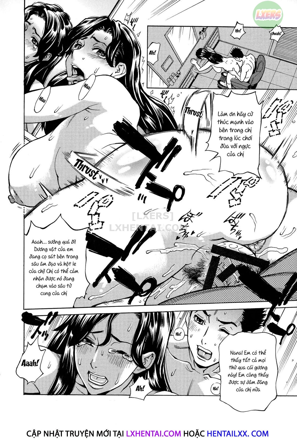 Đọc truyện hentai Hitozuma Koi Hanabi - Chap 9