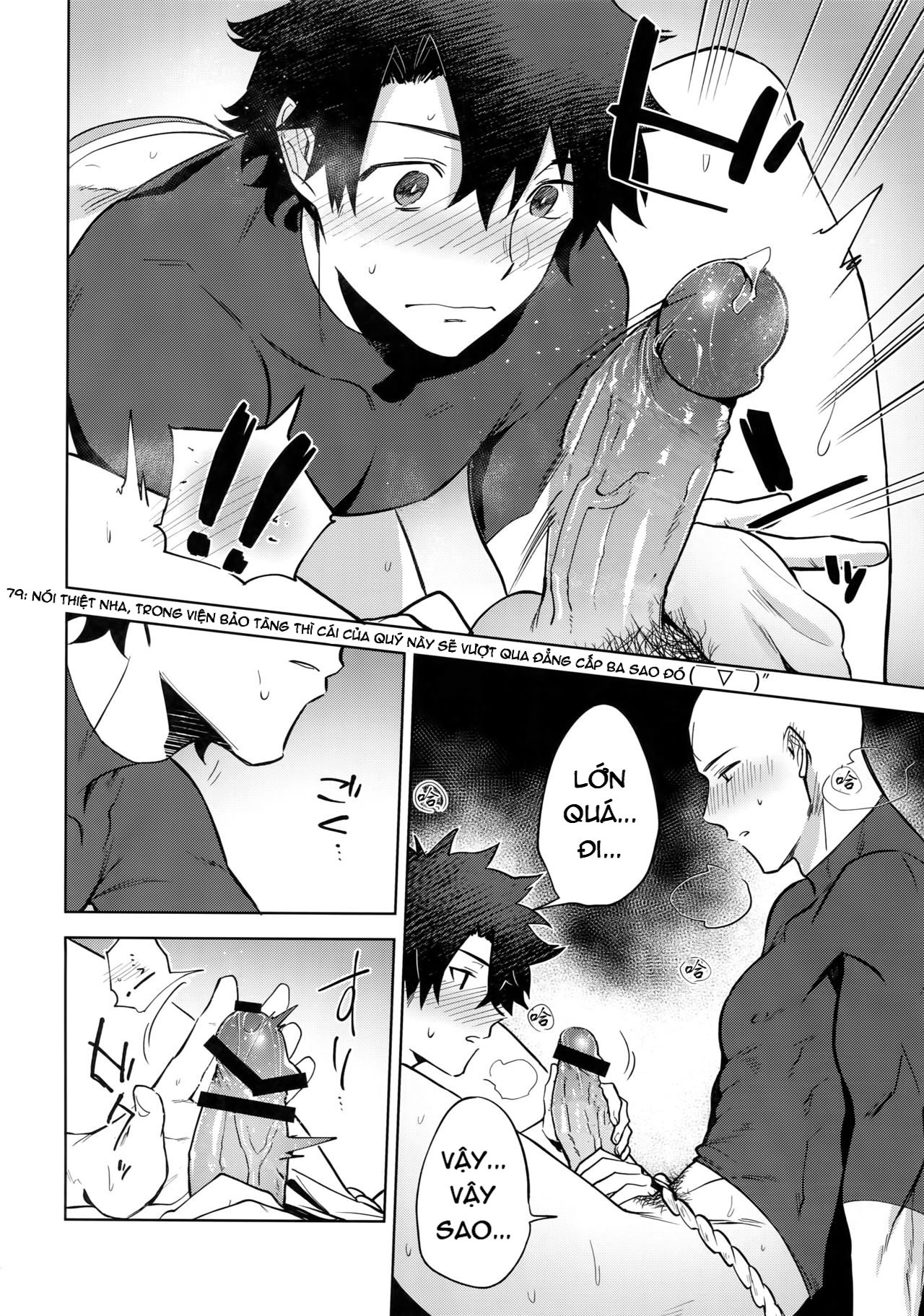 Đọc truyện hentai Bouzu To Fushidara - Oneshot