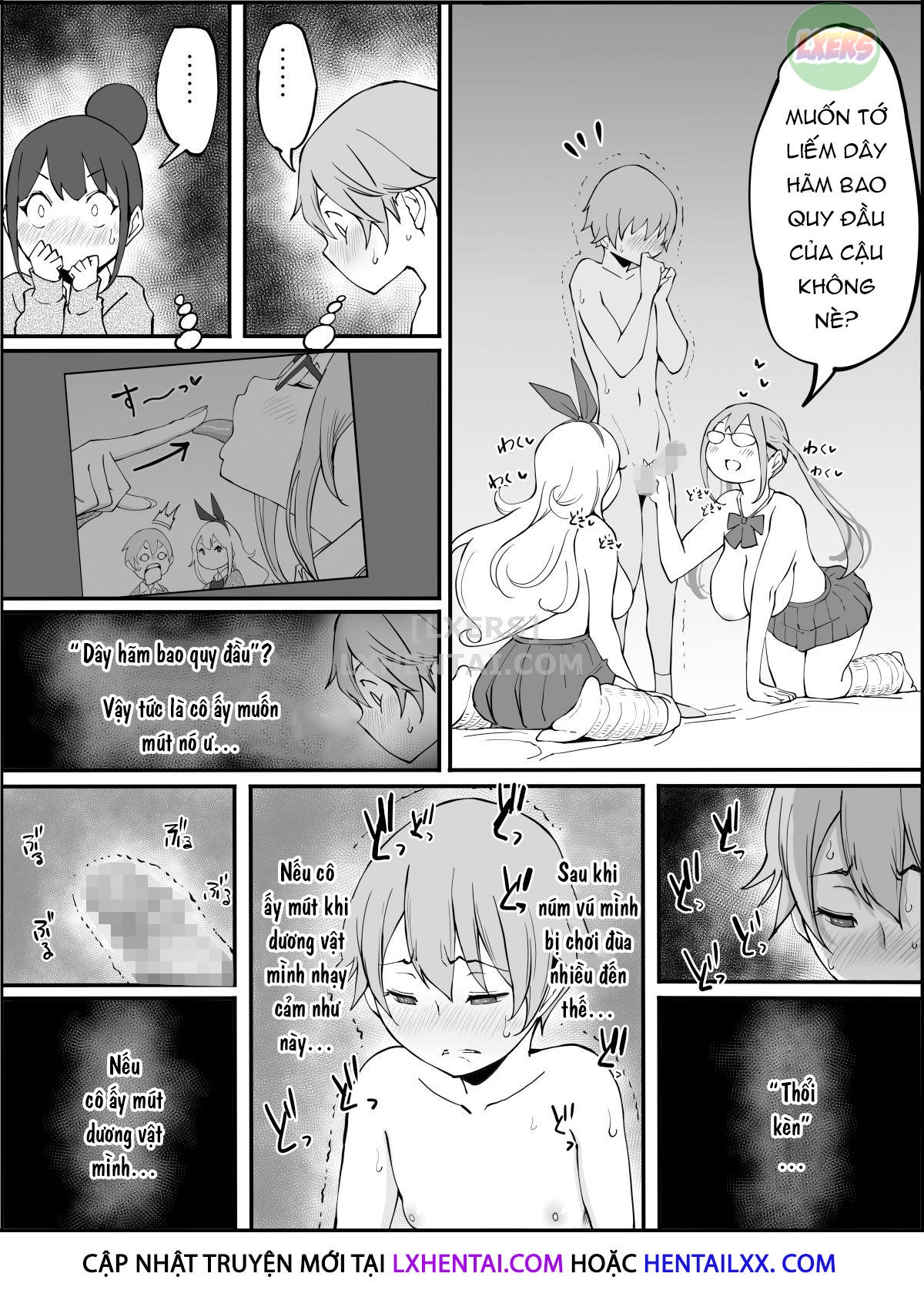 Đọc truyện hentai How I made a Harem of Sex Friends - Chap 3