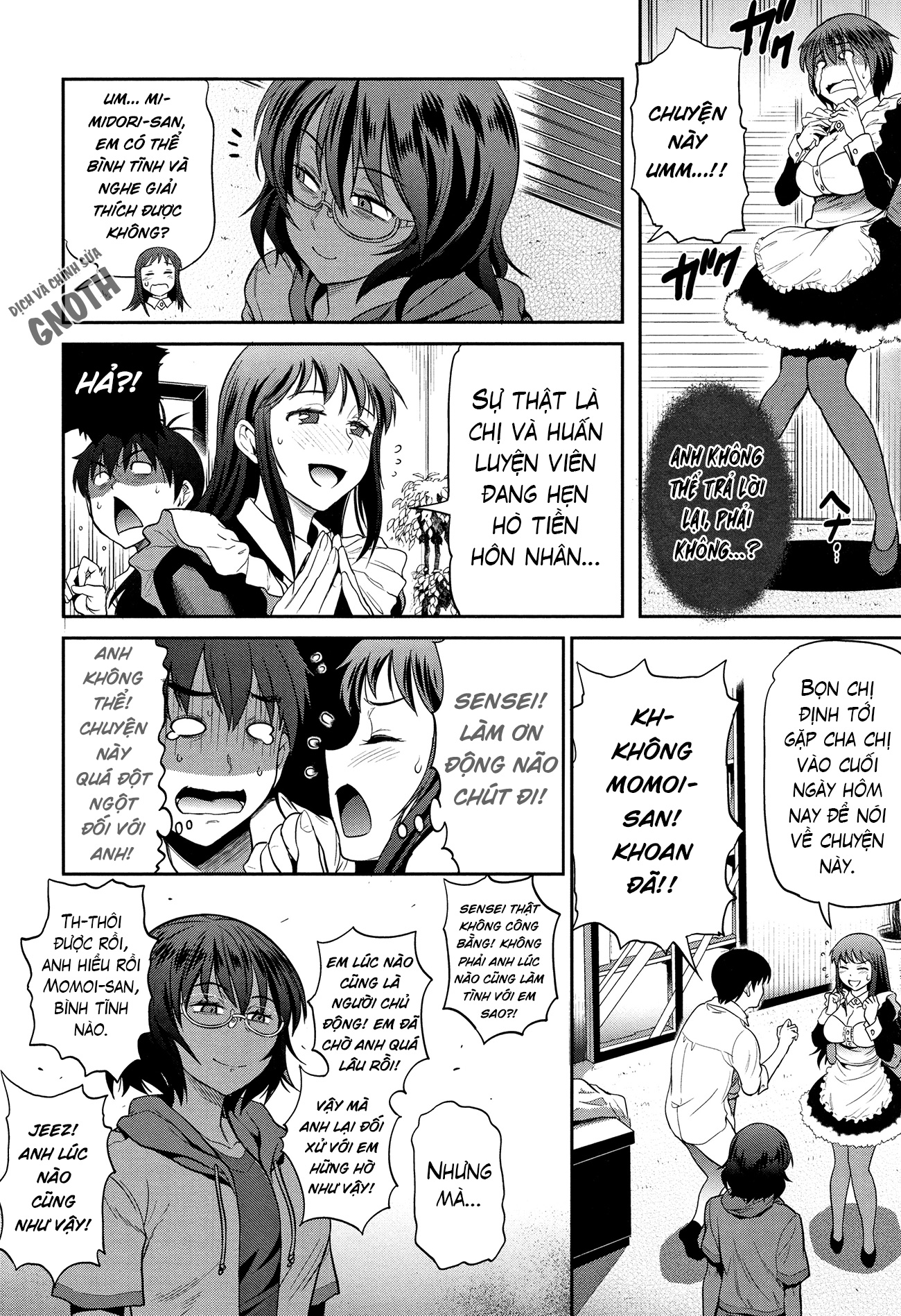 Đọc truyện hentai Jyoshi Luck! ~2 Years Later~ - Chap 5