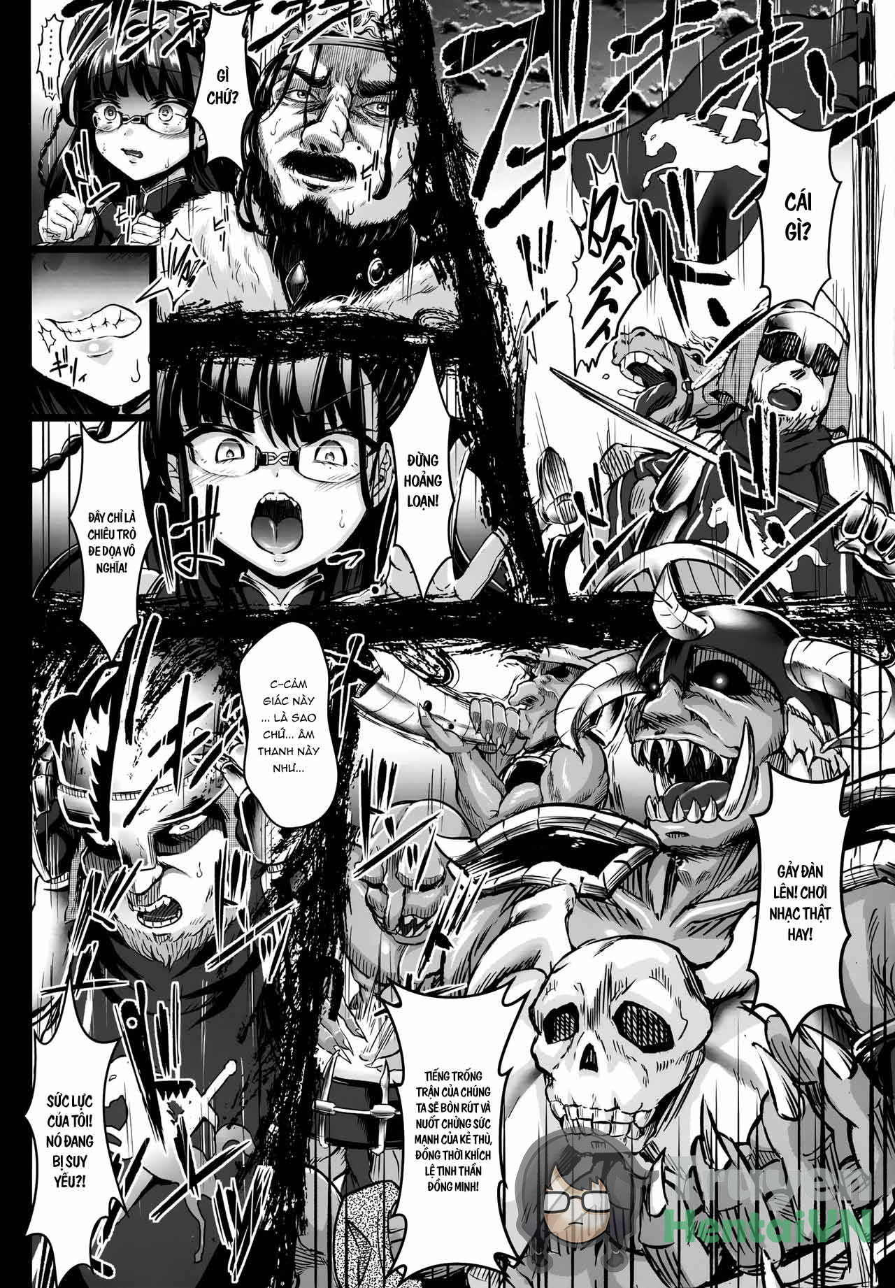 Đọc truyện hentai (C97) [XMODEL (Nishiki Ai)] GUND CUNNUM Vol. 5 Shussan Bokujou Kokuin no Onna Kishi Netori Kanryou Hen - Oneshot