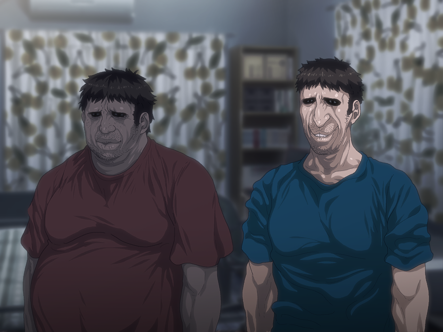 Đọc truyện hentai Futotta Otoko ga Shoujo ni Hanashi Kakeru Jian Hassei - Artist CG - Ảnh động