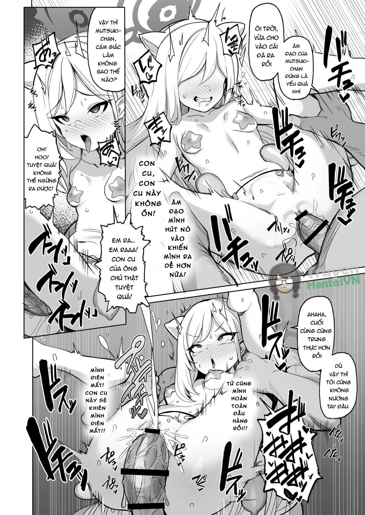 Đọc truyện hentai Netorase Archive (Blue Archive) - Oneshot