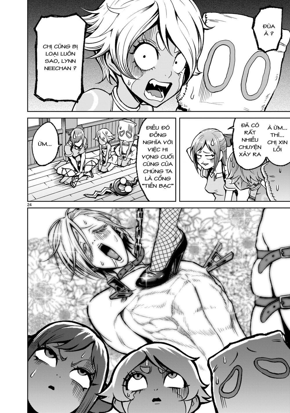 Đọc truyện hentai Vườn hoa hồng Saga - Chap 17: Tình thế hiểm nghèo ～Die letze Route～