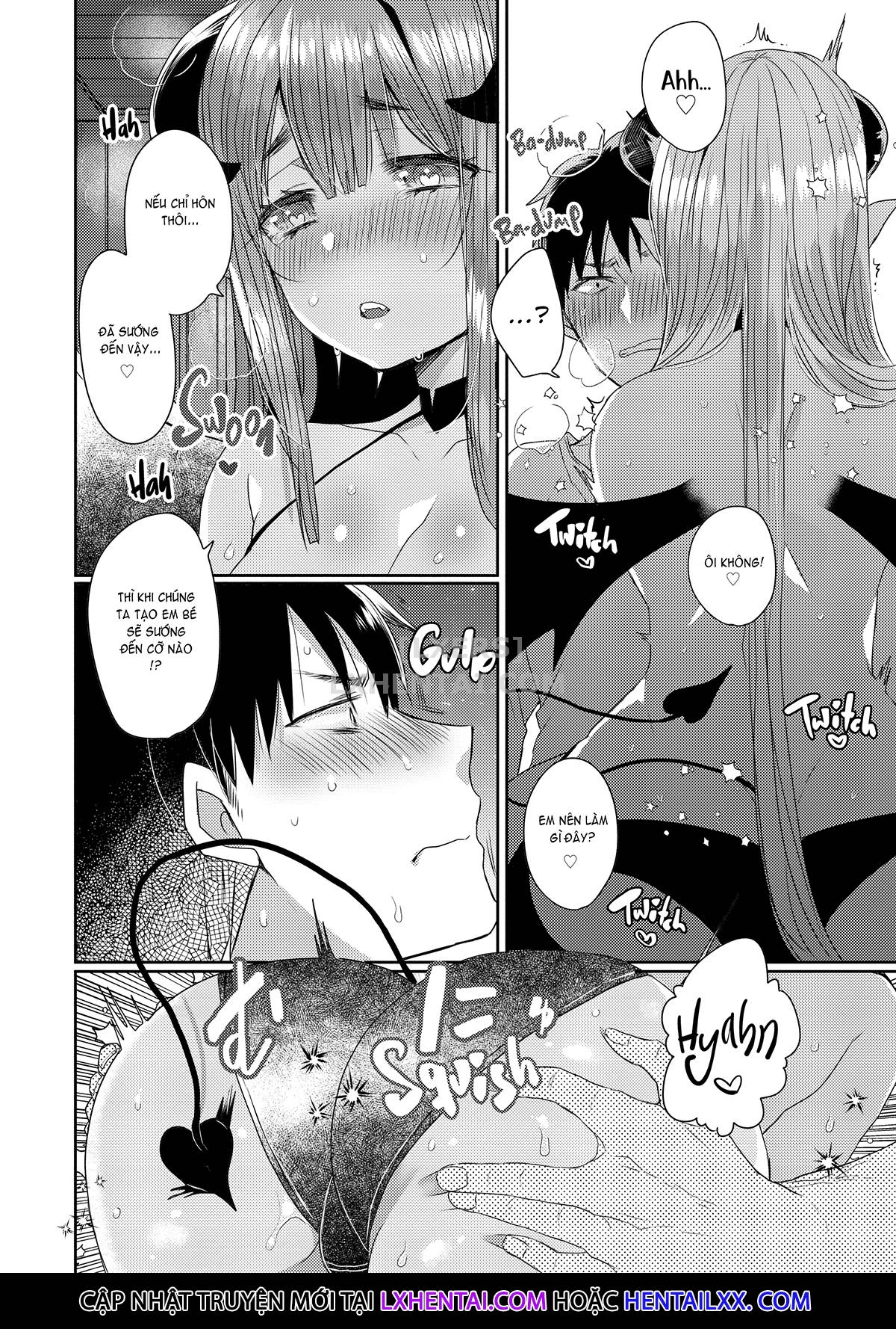 Đọc truyện hentai Monster Girls With a Need for Seed - Chap 8 - My First Succubus