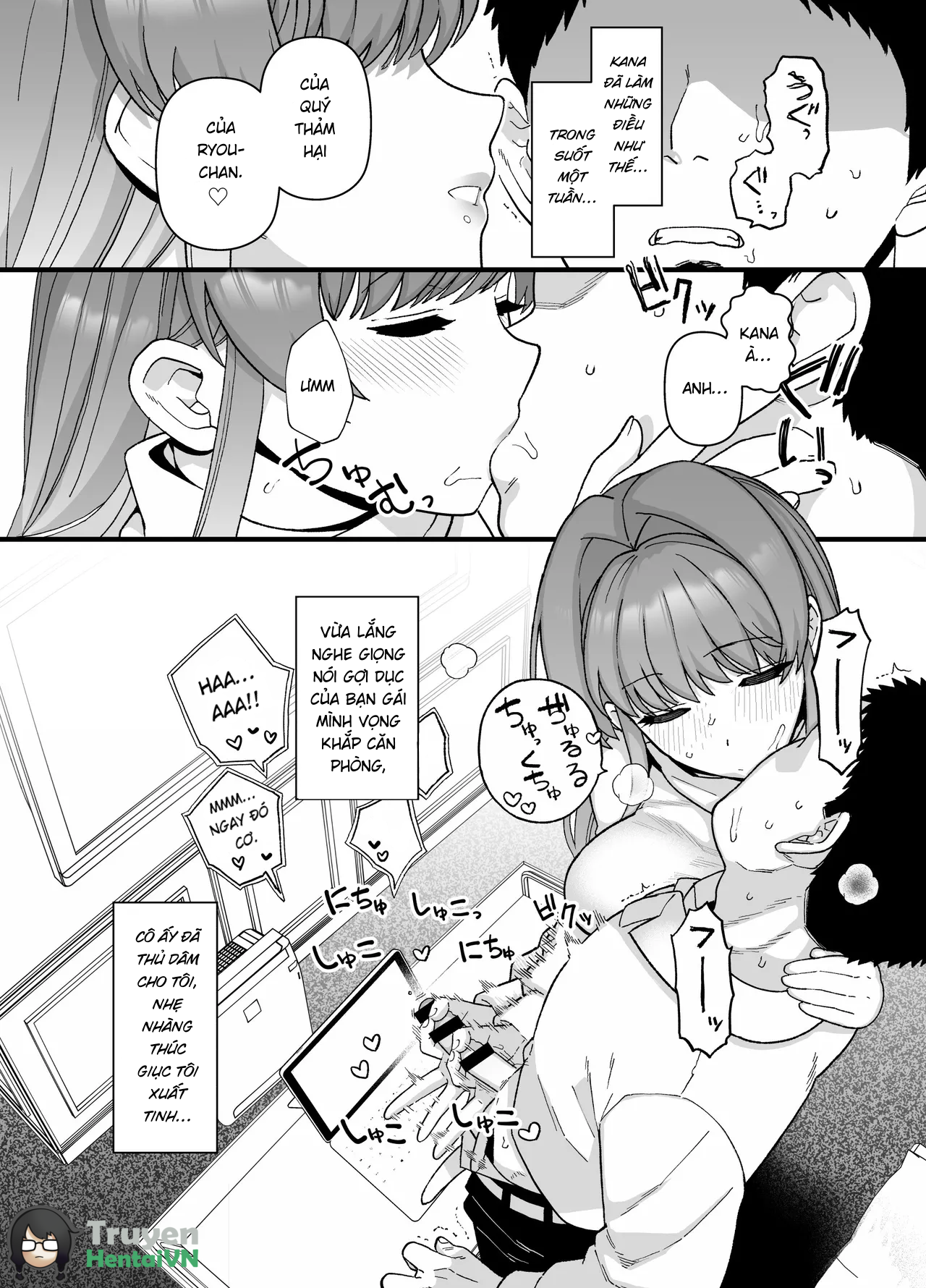 Đọc truyện hentai Netorase Trial Boku no Tame ni Neru Kanojo - Oneshot