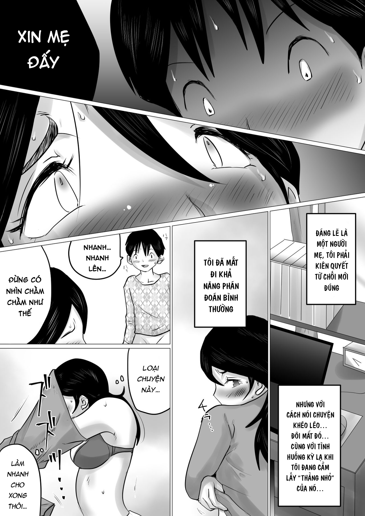 Đọc truyện hentai Món quà thi tốt với mẹ là địt! - Chap 1