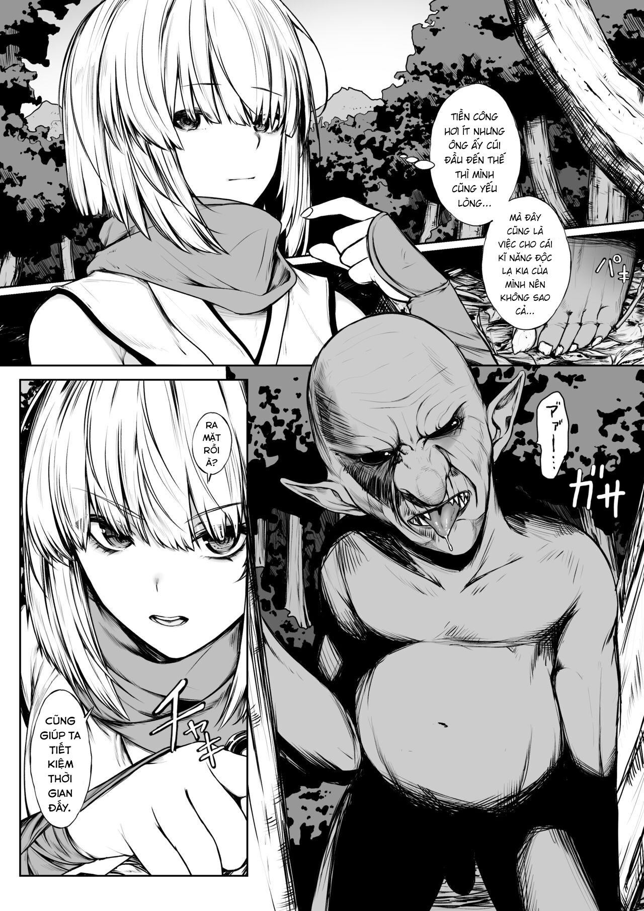 Đọc truyện hentai Câu chuyện nữ ninja trở thành bồn chứa tinh cho Goblin. - Oneshot