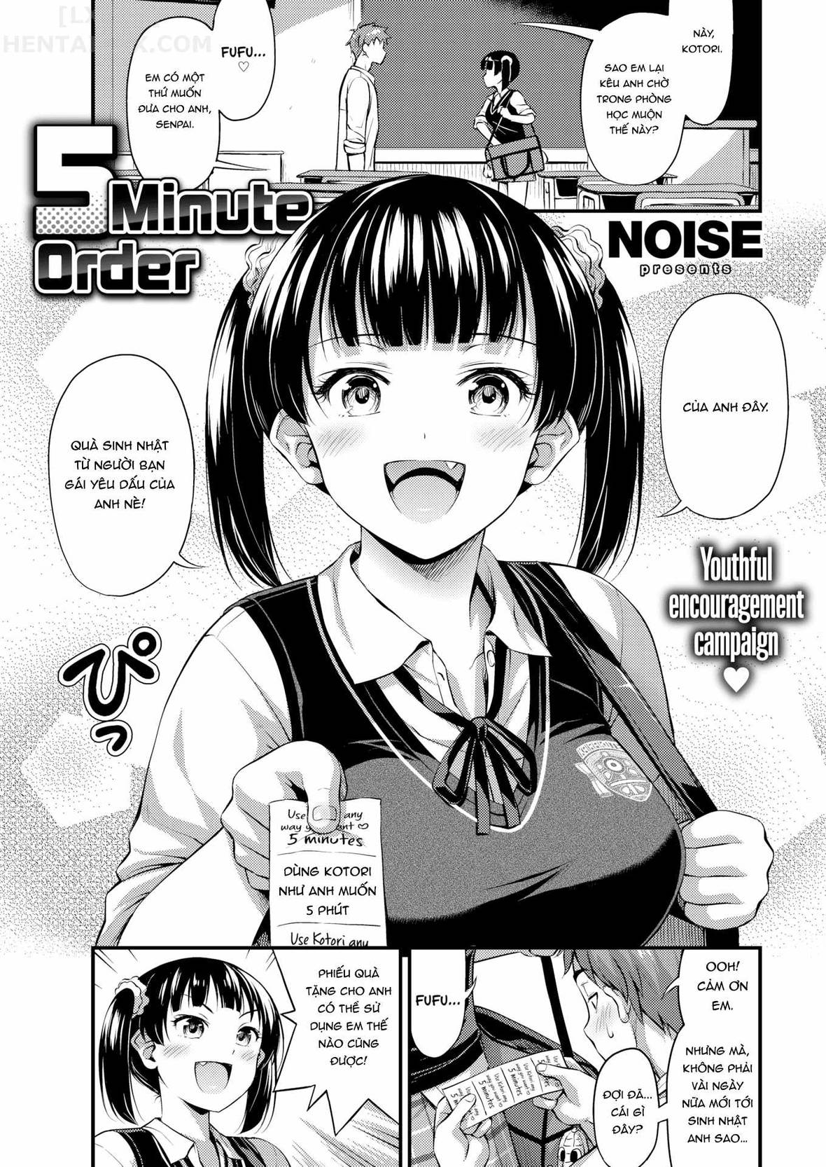 Đọc truyện hentai 5-Minute Order - Oneshot