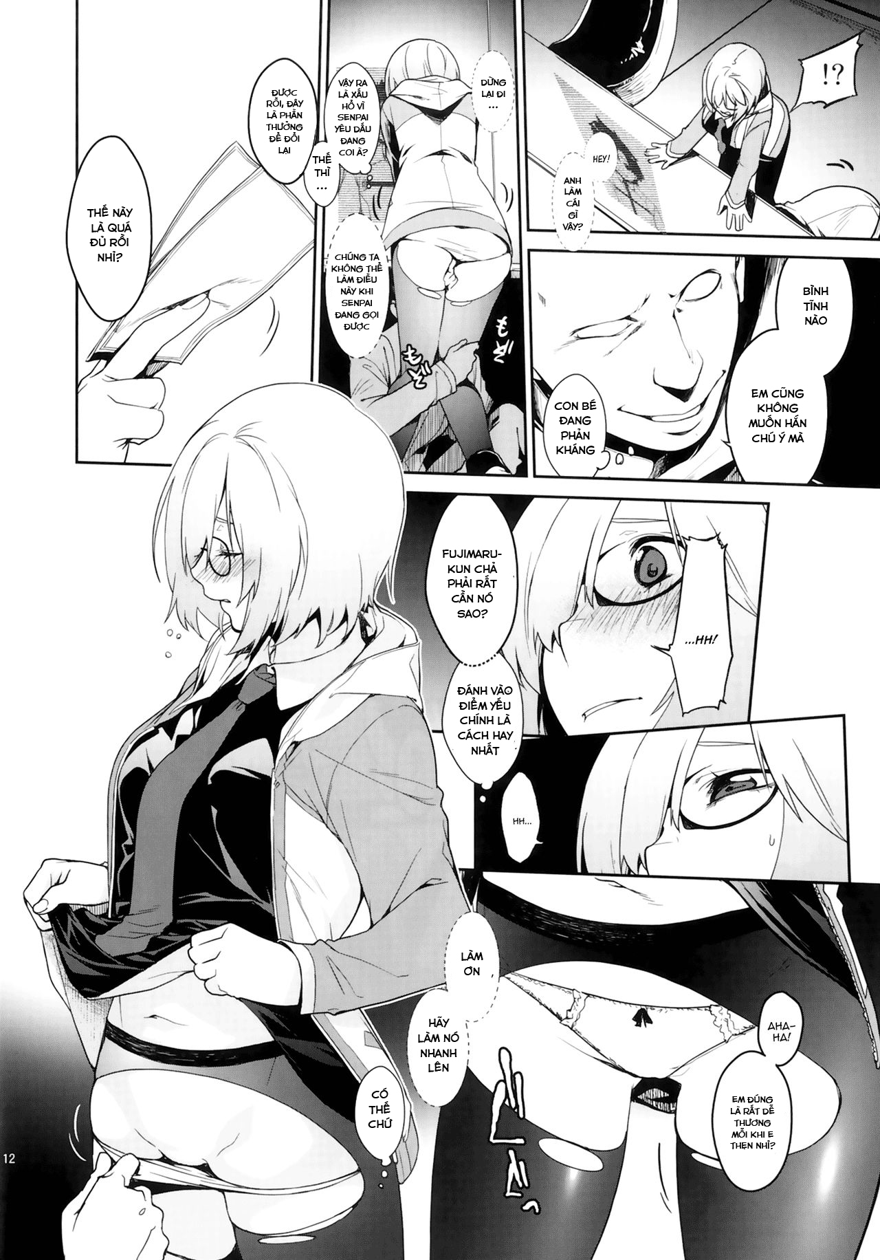 Đọc truyện hentai Shielder ni mo Aru Jakuten (Fate Grand Order) - Chap 2