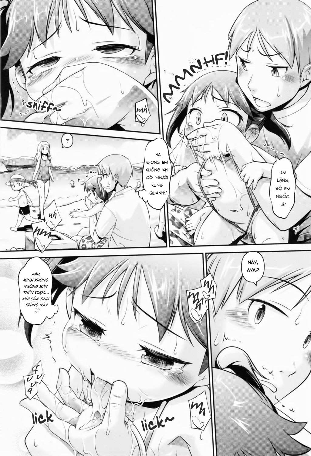 Đọc truyện hentai Summer Ecchi at the Beach - Oneshot