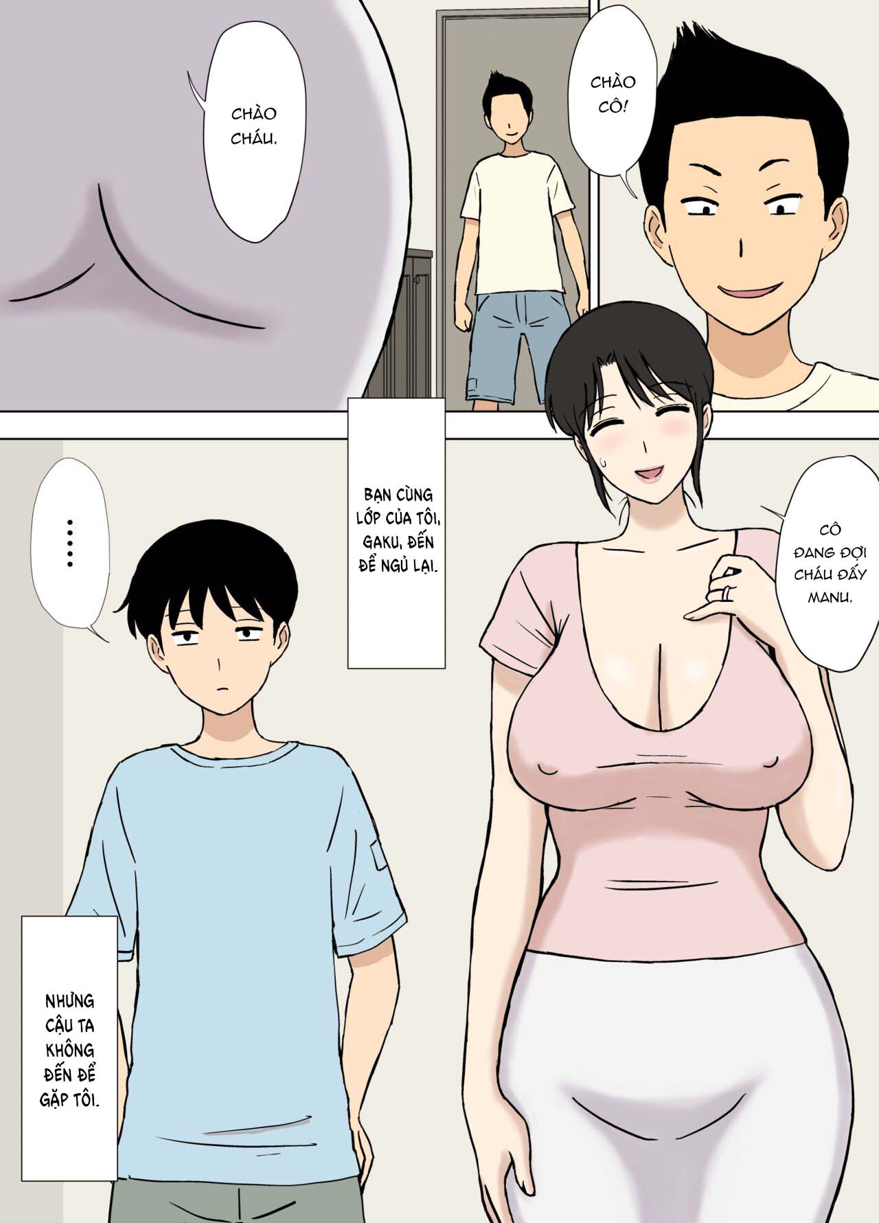Đọc truyện hentai Mẹ là người mẹ ngoan ngoãn của Gaku-kun - Oneshot