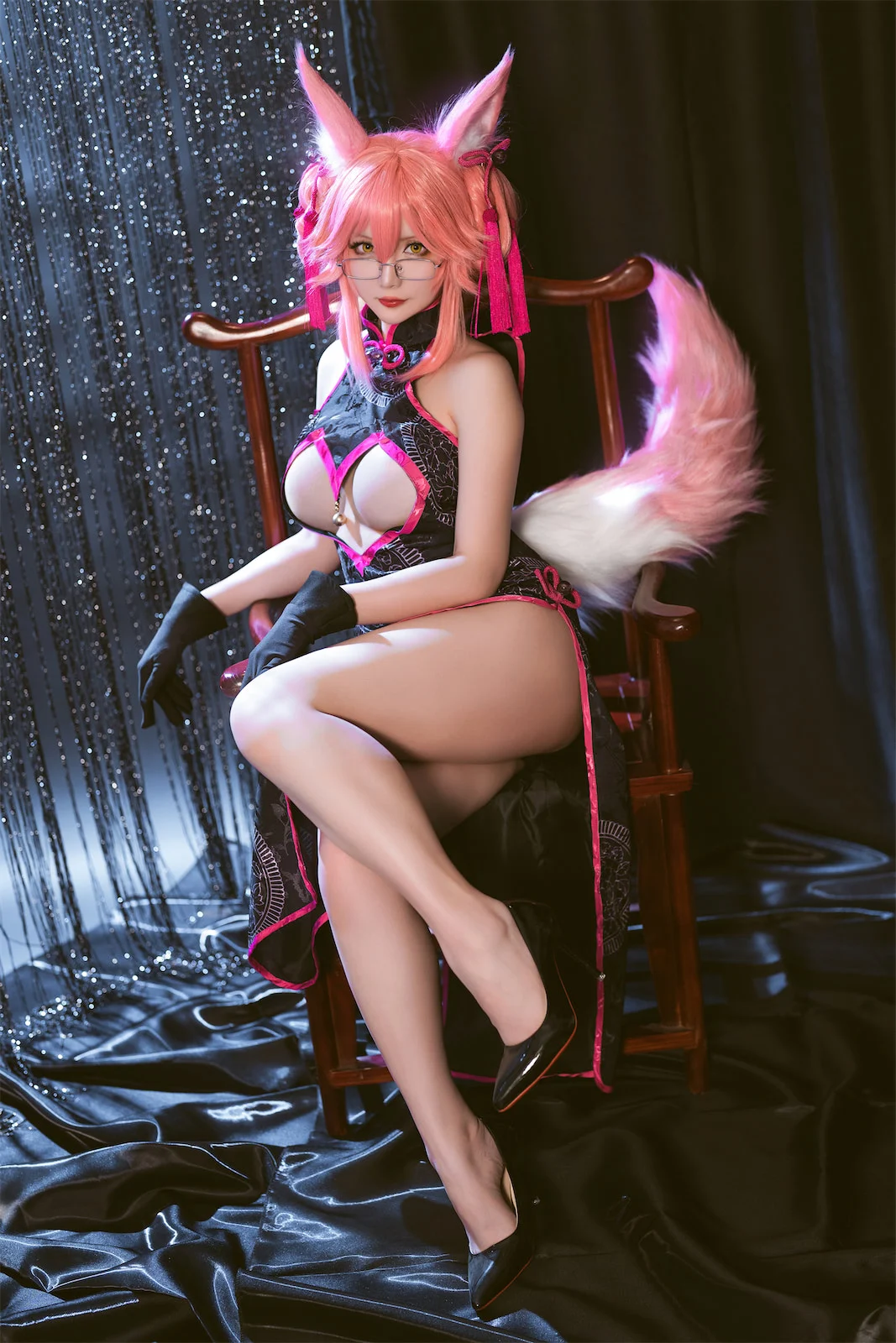 Đọc truyện hentai Tuyển tập Albums siêu phẩm Cosplay - Chap 647 - [Star Chichi] Gao Yanskaya cheongsam