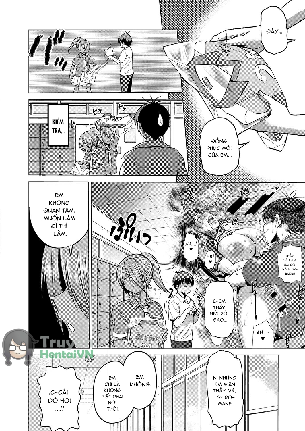 Đọc truyện hentai Jyoshi Luck! ~2 Years Later~ Shirogane-san no Shasei Kanri Nisshi - Oneshot