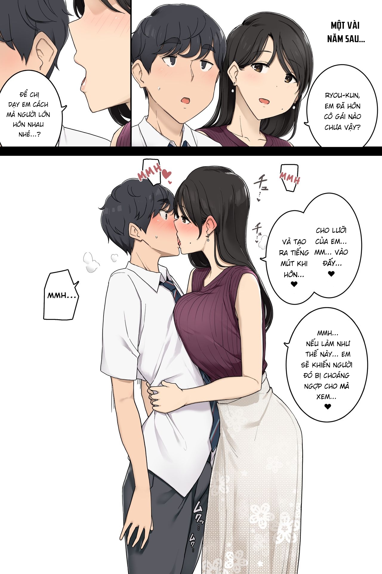 Đọc truyện hentai Chị hàng xóm thông thái - Oneshot