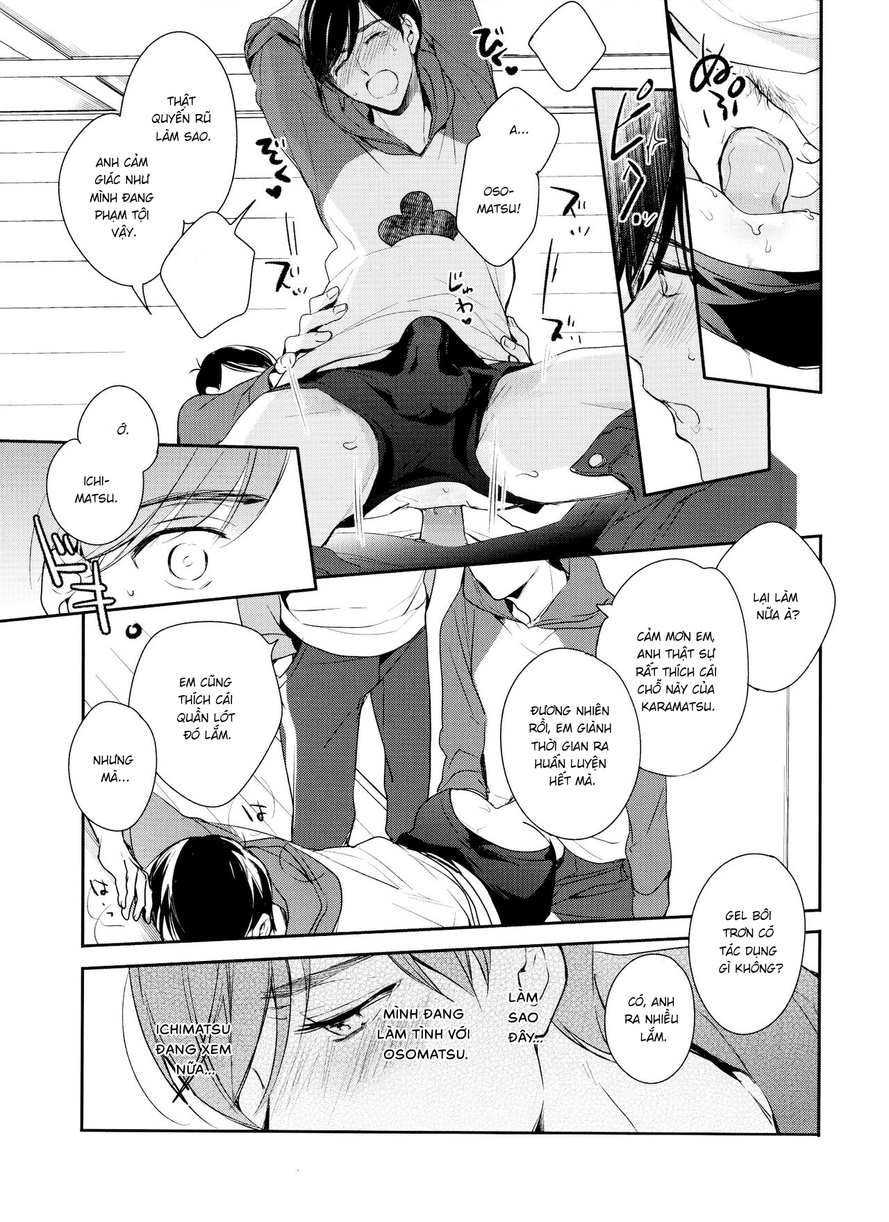 Đọc truyện hentai Hãy đến Matsuno-ka Ososo-san DJ - Oneshot