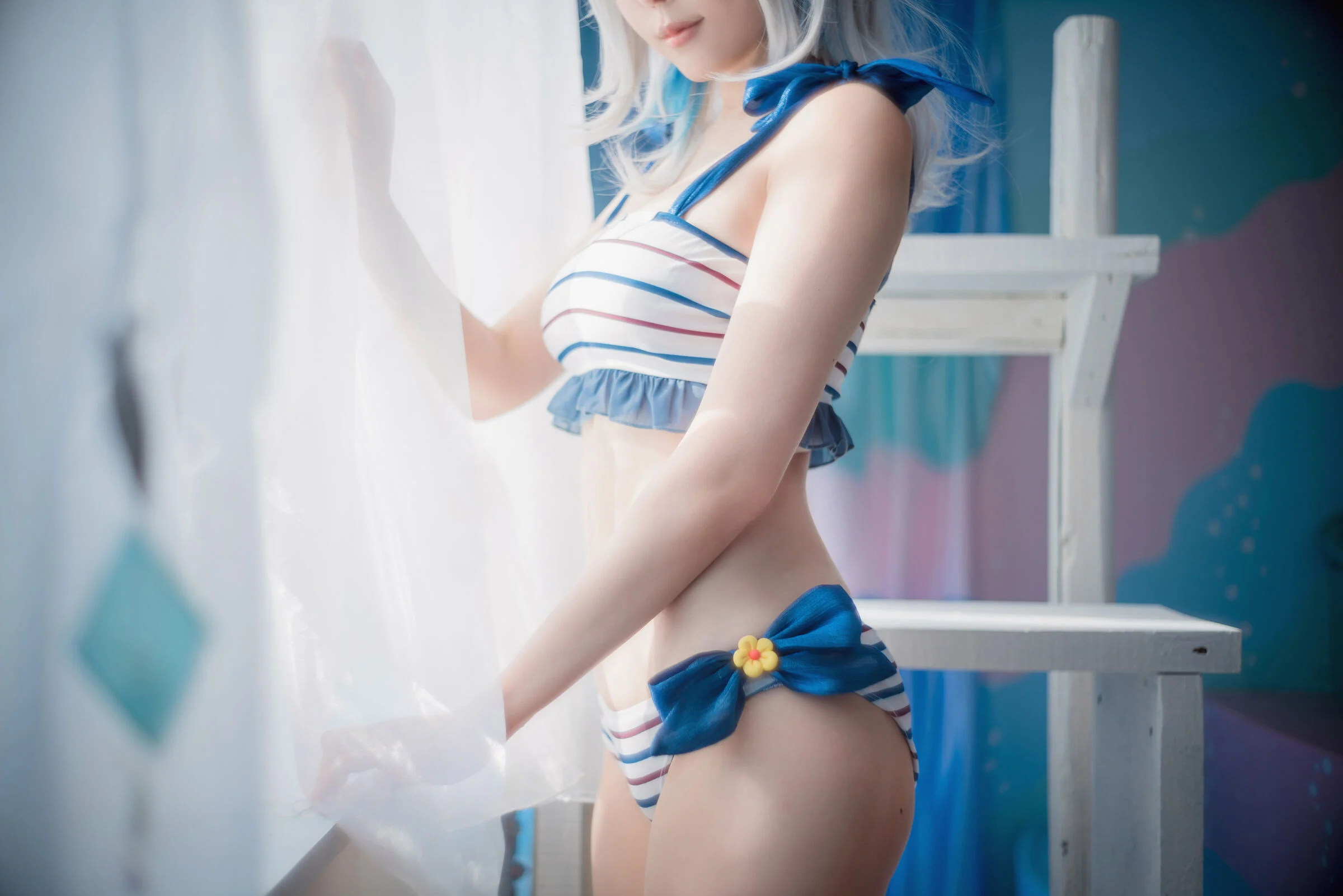 Đọc truyện hentai Tuyển tập Albums siêu phẩm Cosplay - Chap 518 - Ely - Gura Swimsuit