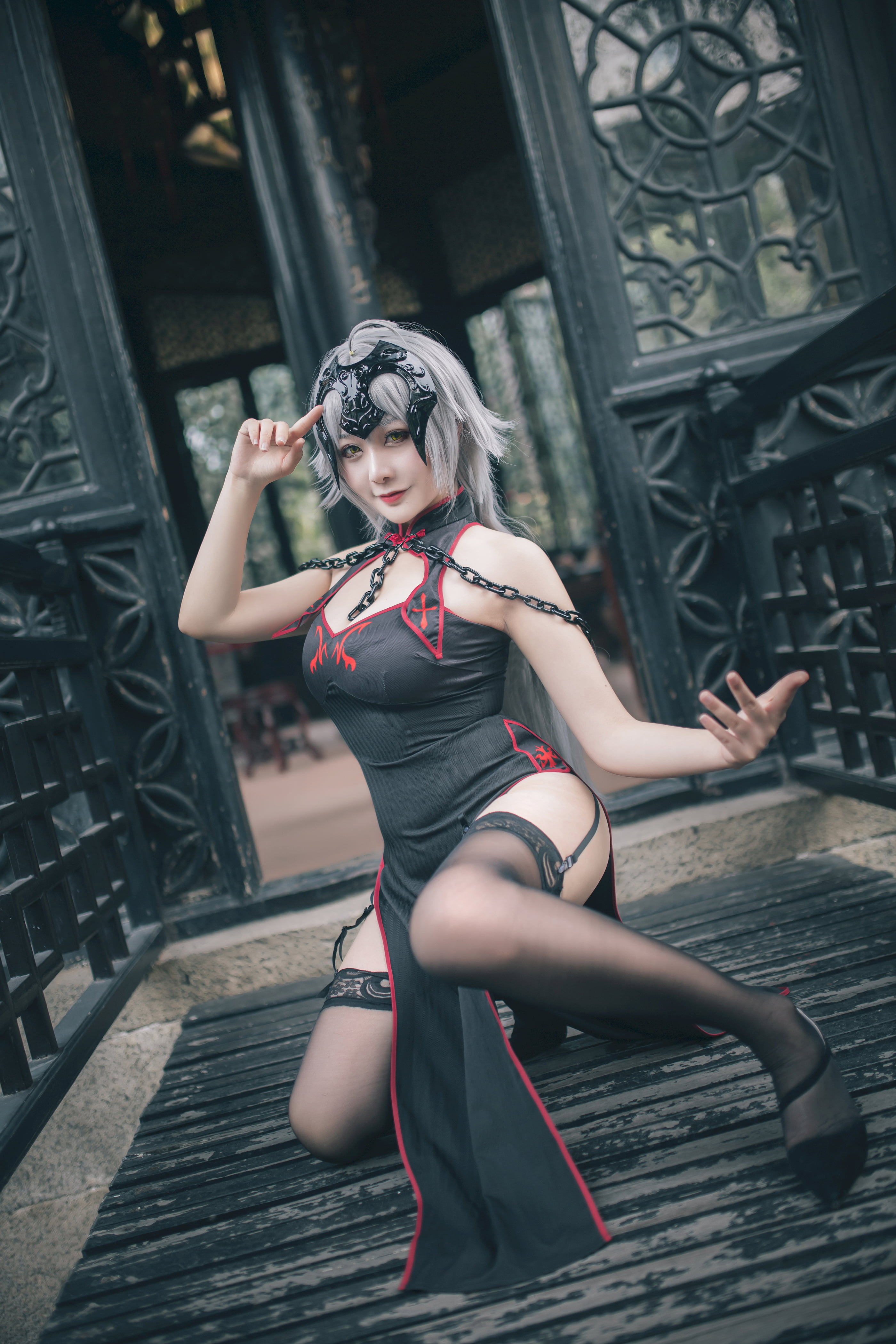 Đọc truyện hentai Tuyển tập Albums siêu phẩm Cosplay - Chap 694 - Miido Black Jeanne