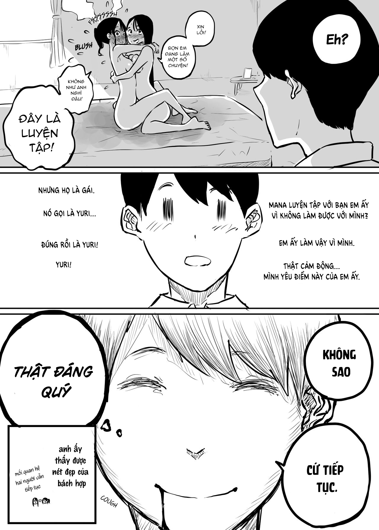 Đọc truyện hentai Tôi luyện tập với bạn cùng lớp để làm tình với bạn trai - Yuri~