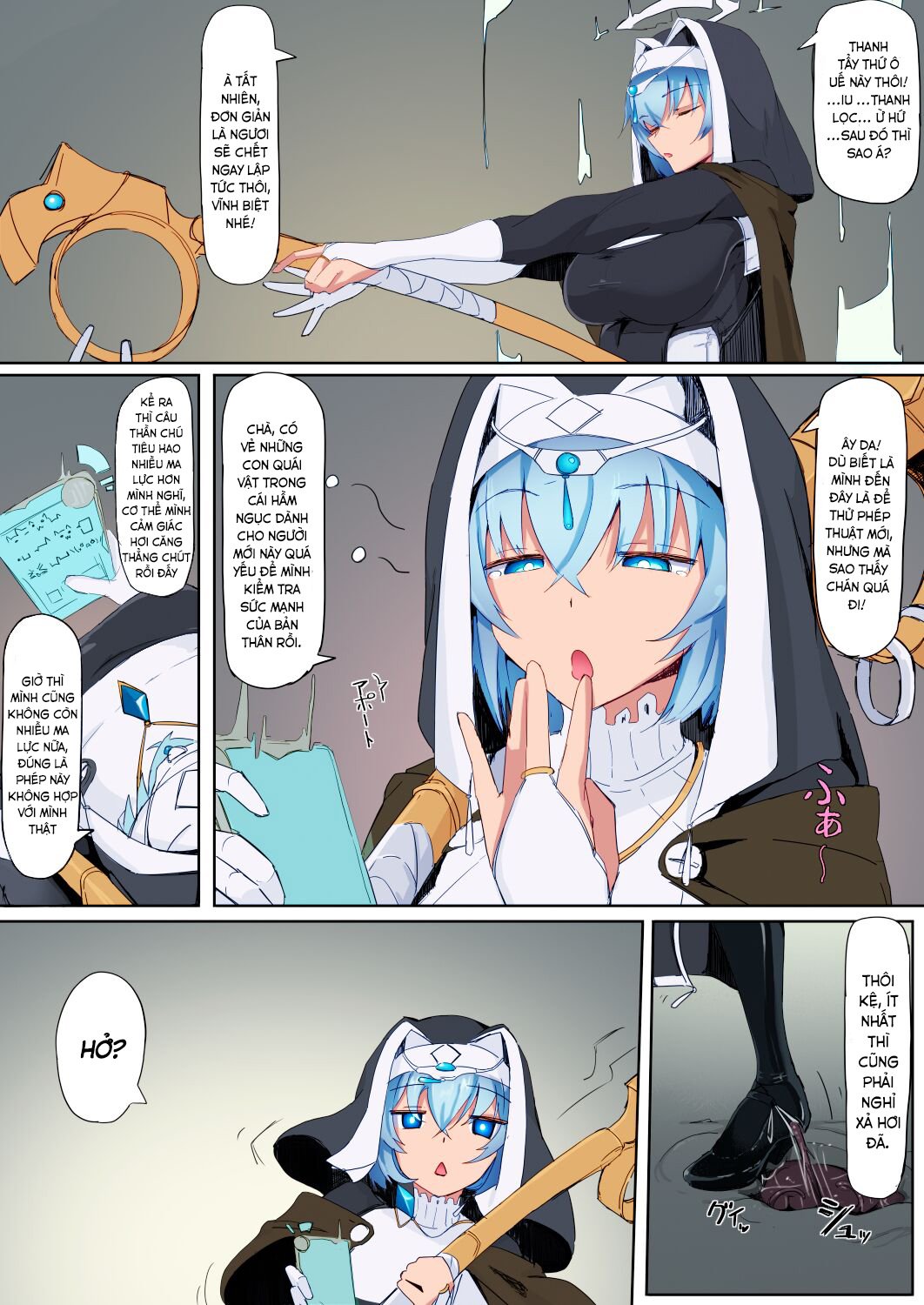 Đọc truyện hentai Đừng bao giờ coi thường quái trong hầm ngục! - Oneshot (Lên màu)