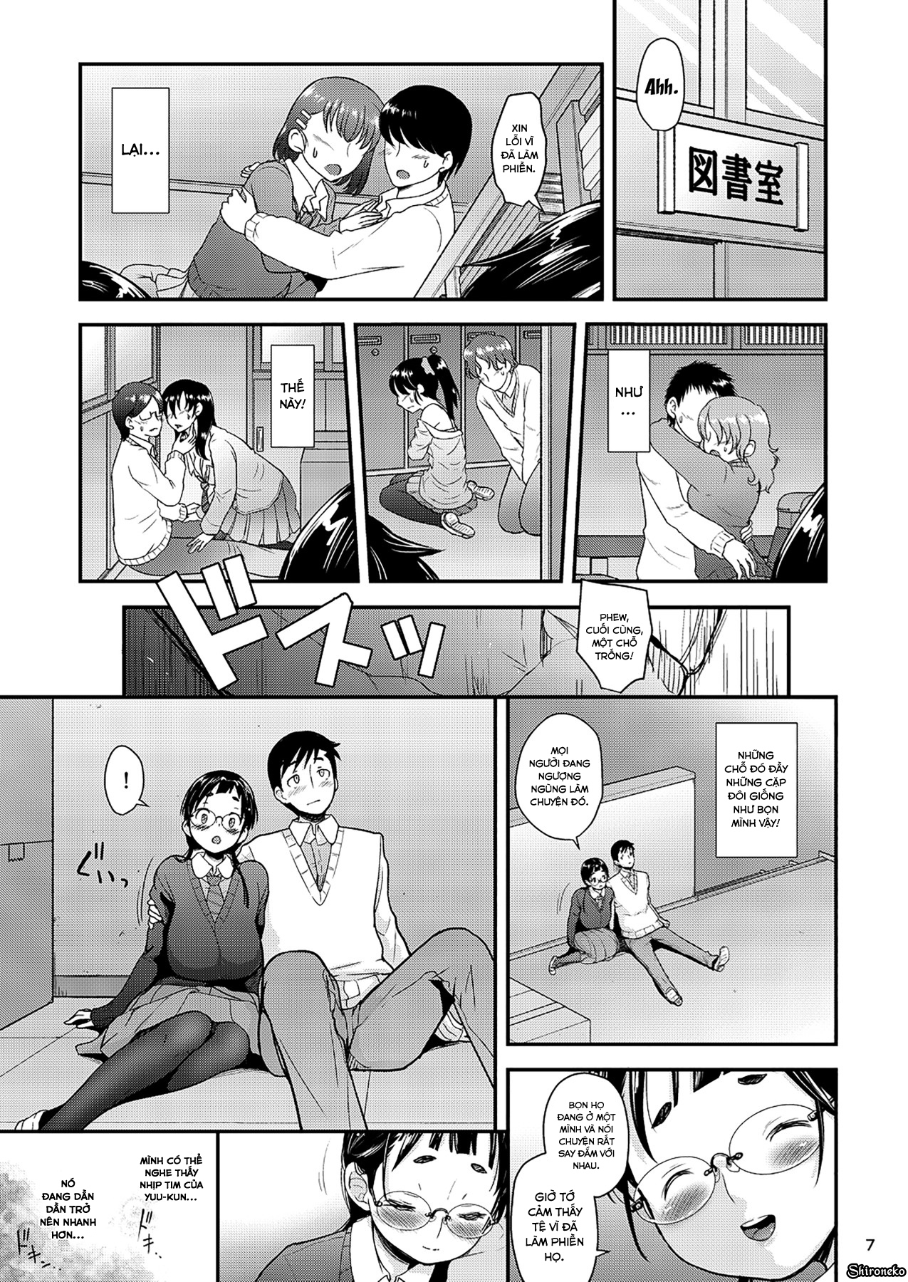 Đọc truyện hentai Jimiko to Ichinichijuu Sex - Chap 2