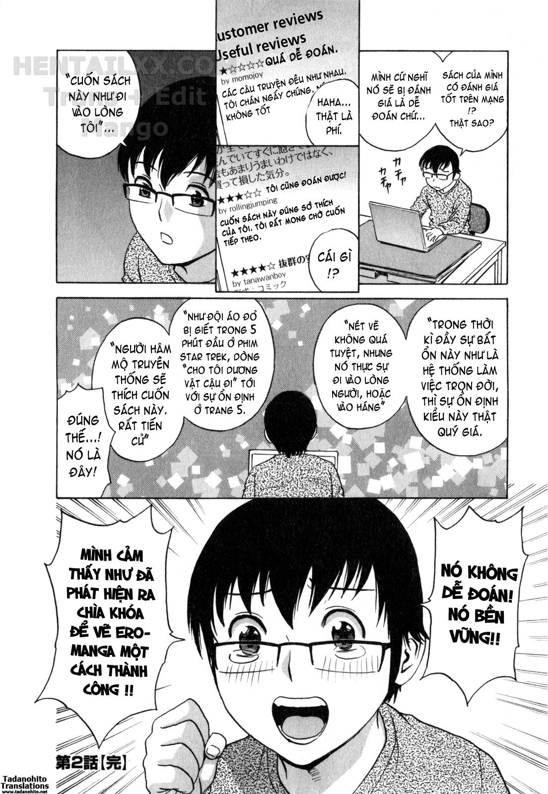 Đọc truyện hentai Life With Married Women Just Like A Manga - Chap 21