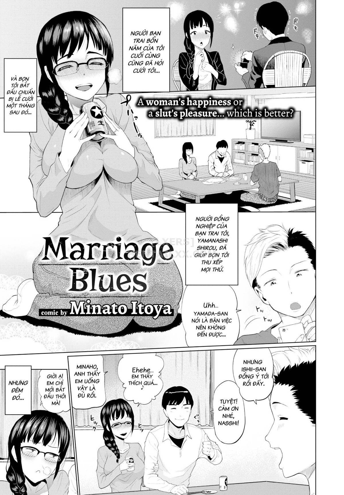 Đọc truyện hentai Marriage Blues - Oneshot