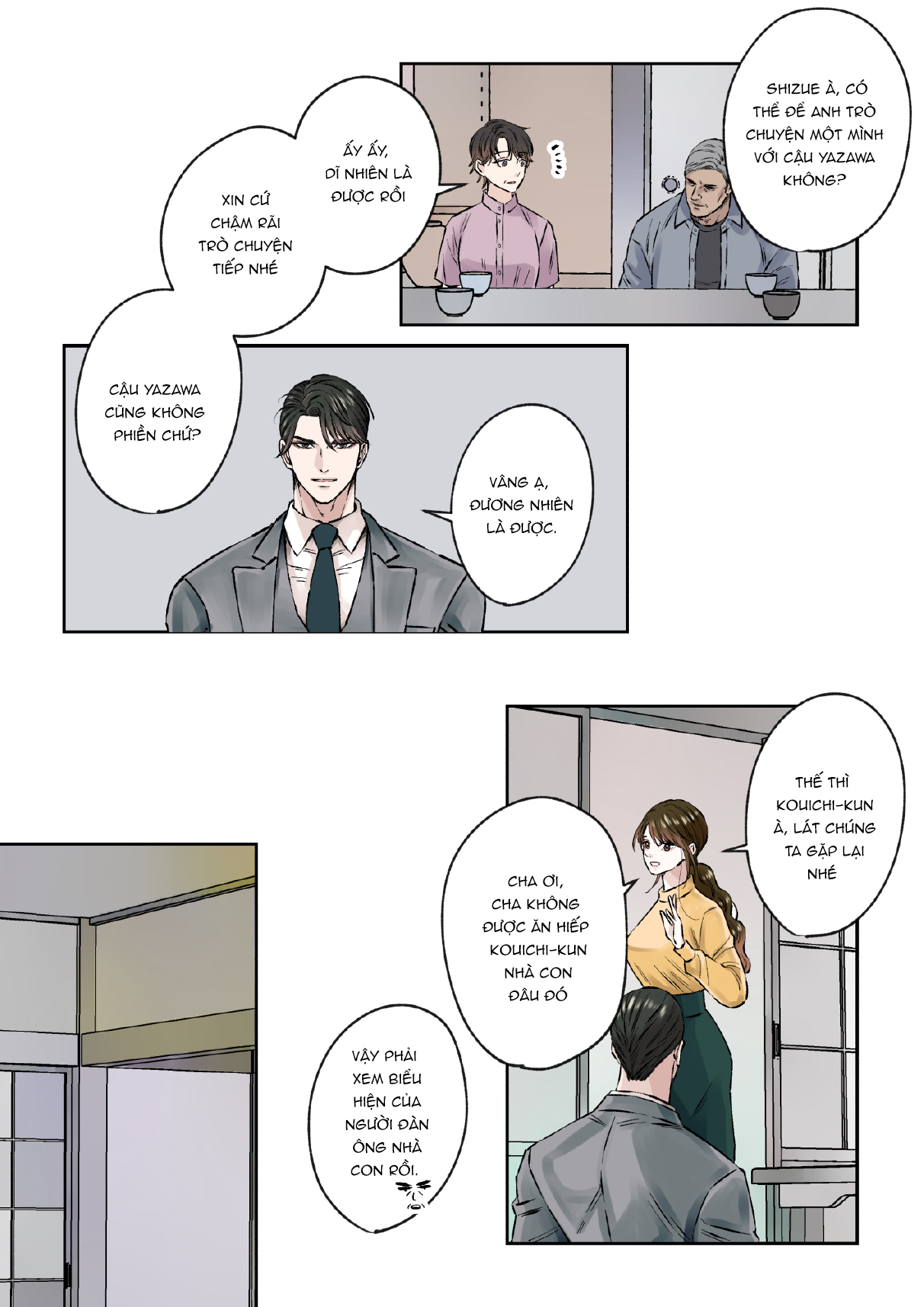 Đọc truyện hentai Boss ưu tú lại bị cha của vị hôn thê cưỡng hiếp - Chap 1