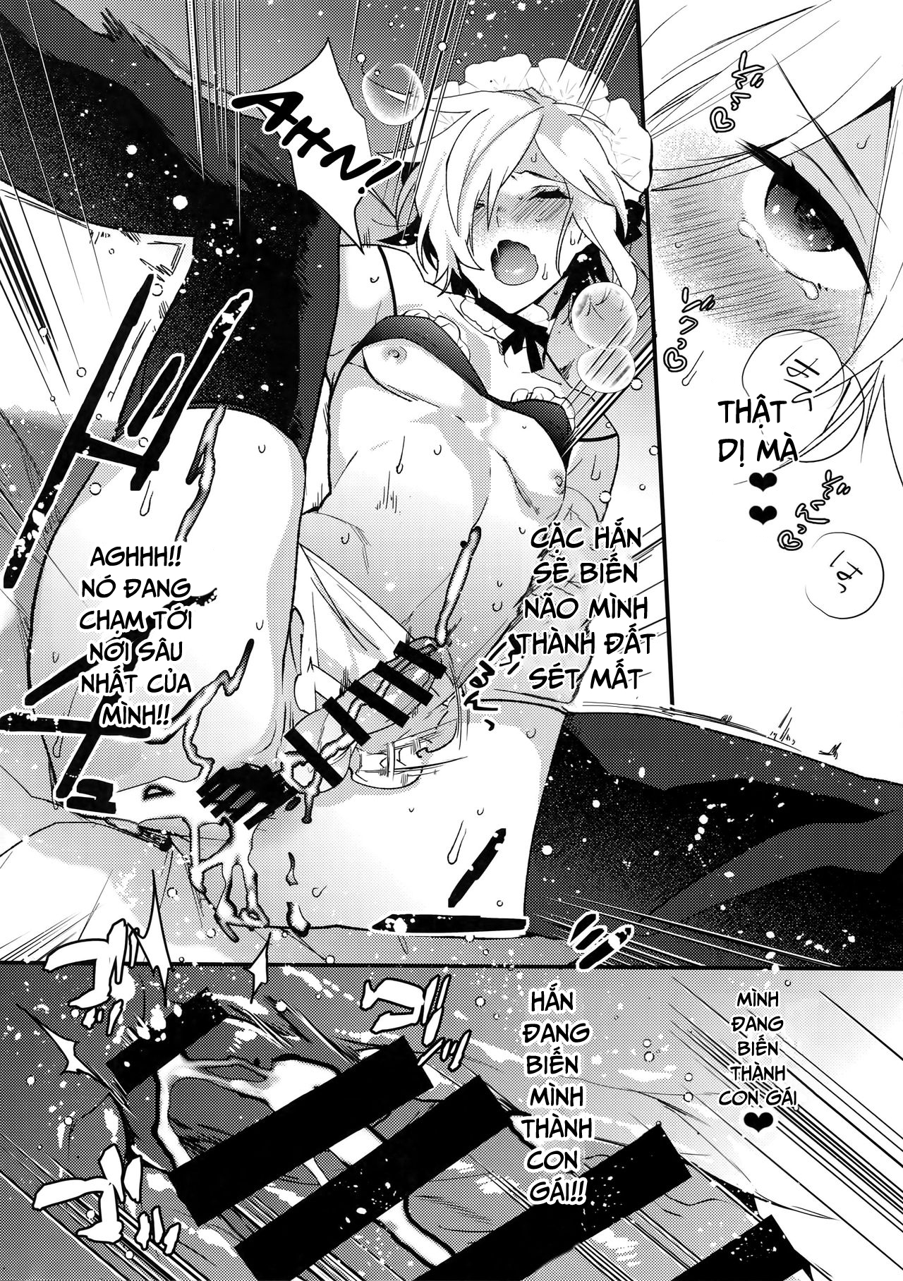 Đọc truyện hentai Dokidoki Mesu Ochi Gohoushi Challenge - Chap 2