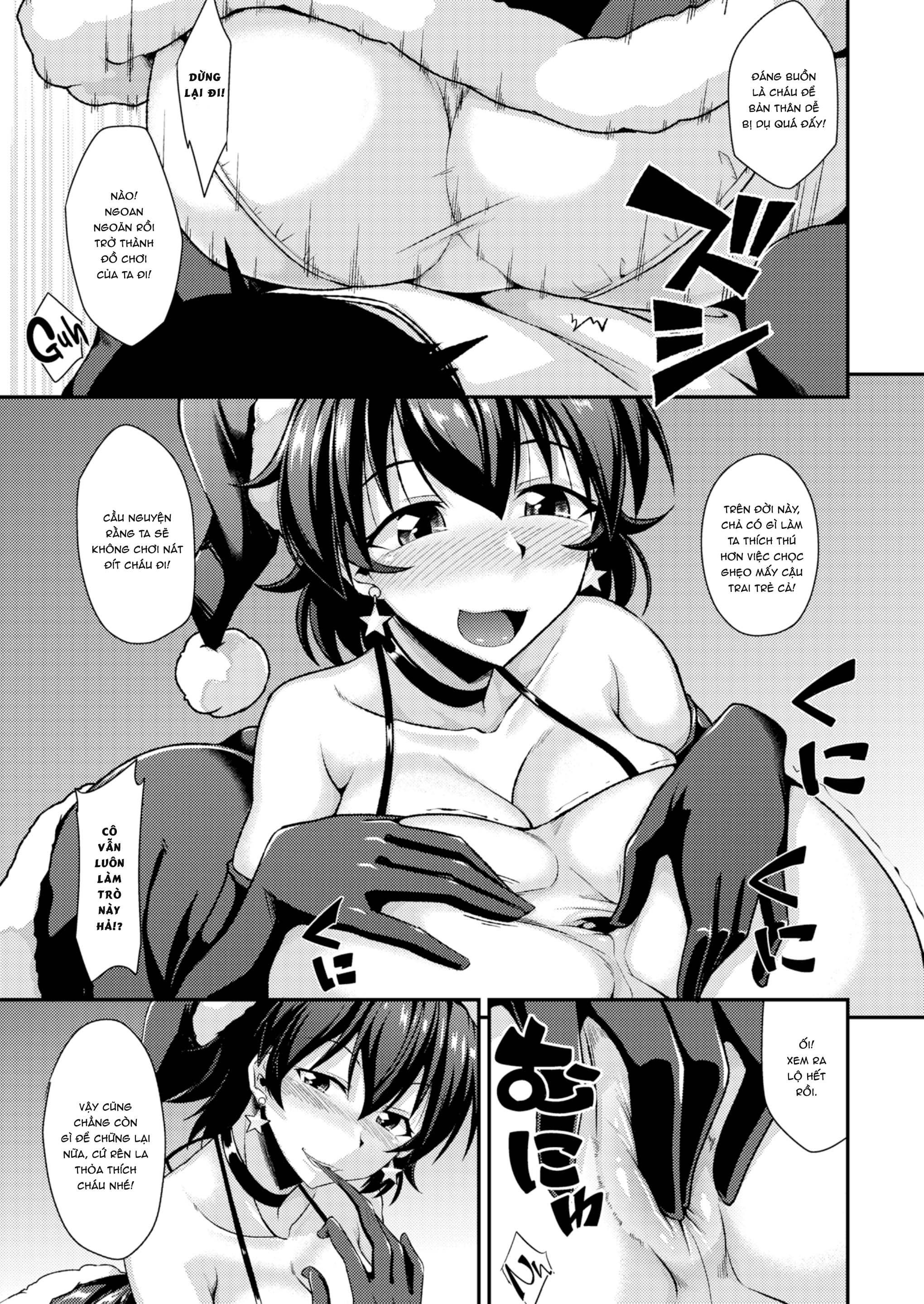 Đọc truyện hentai Bà già Noel trèo cửa sổ - Oneshot