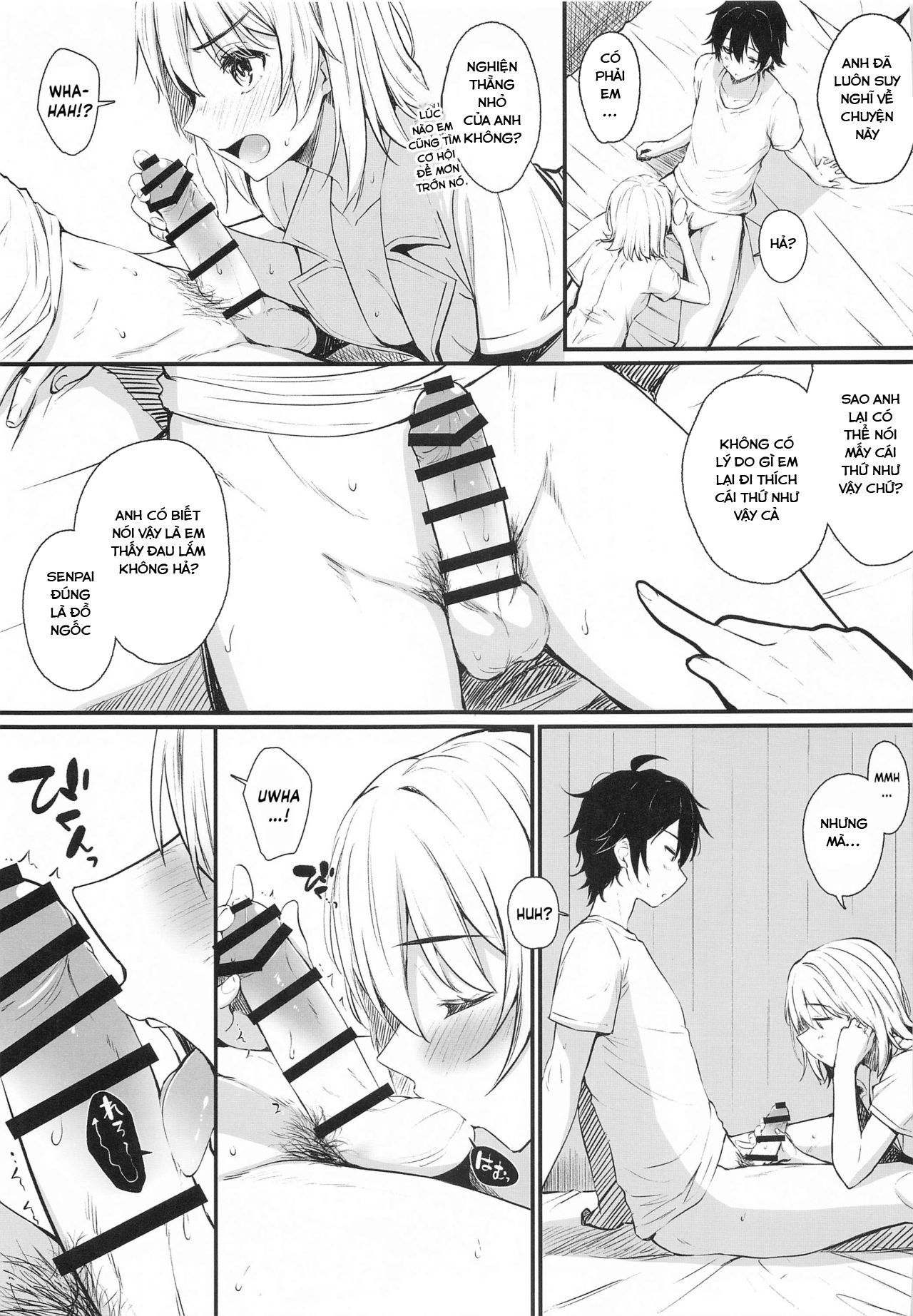 Đọc truyện hentai Irohasu to (Yahari Ore no Seishun Love Come wa Machigatteiru) - Oneshot