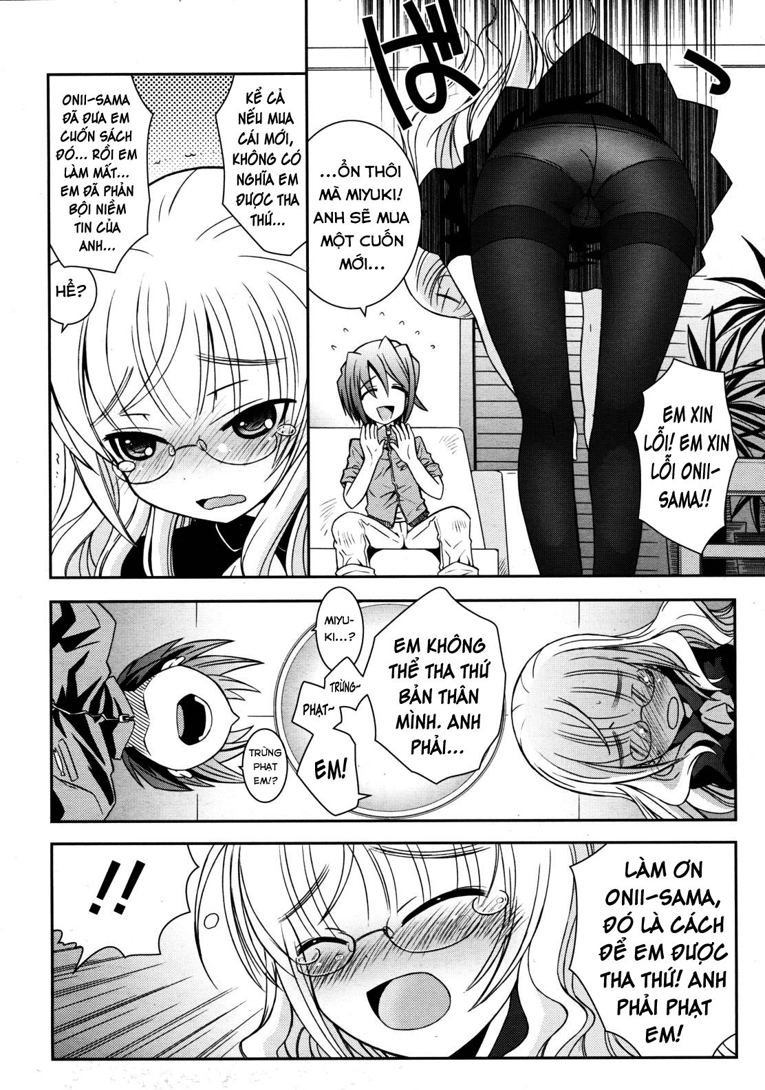 Đọc truyện hentai Trừng phạt cô em gái! - Oneshot