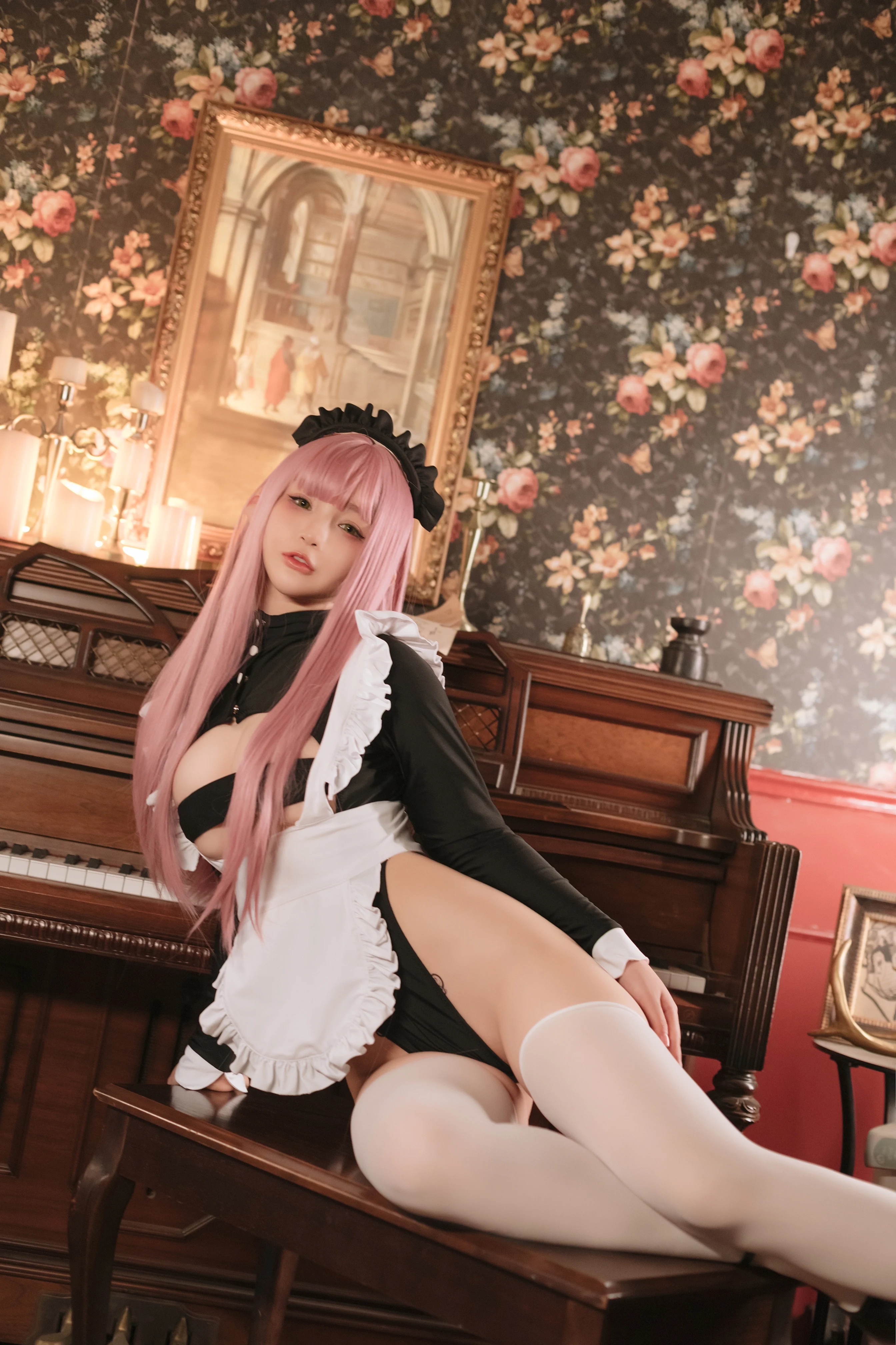 Đọc truyện hentai Tuyển tập Albums siêu phẩm Cosplay - Chap 1207 - Sakurai Nene - Retro Maid