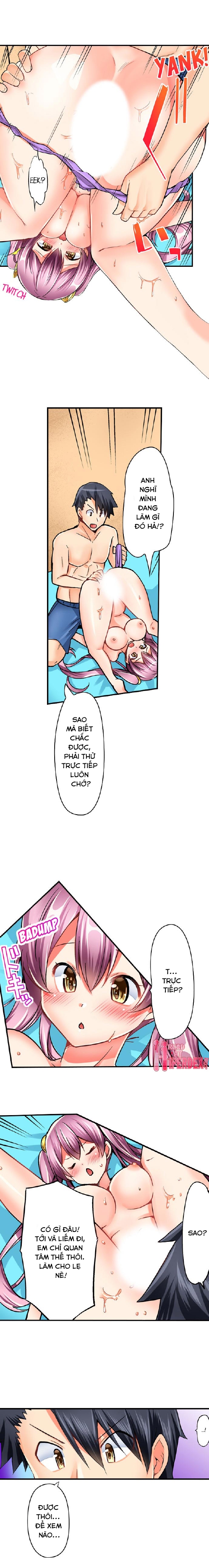 Đọc truyện hentai Tư thế cưỡi ngựa của các cô gái làm cho tôi muốn xuất tinh! - Tập 16: Bơi thì làm gì (1)