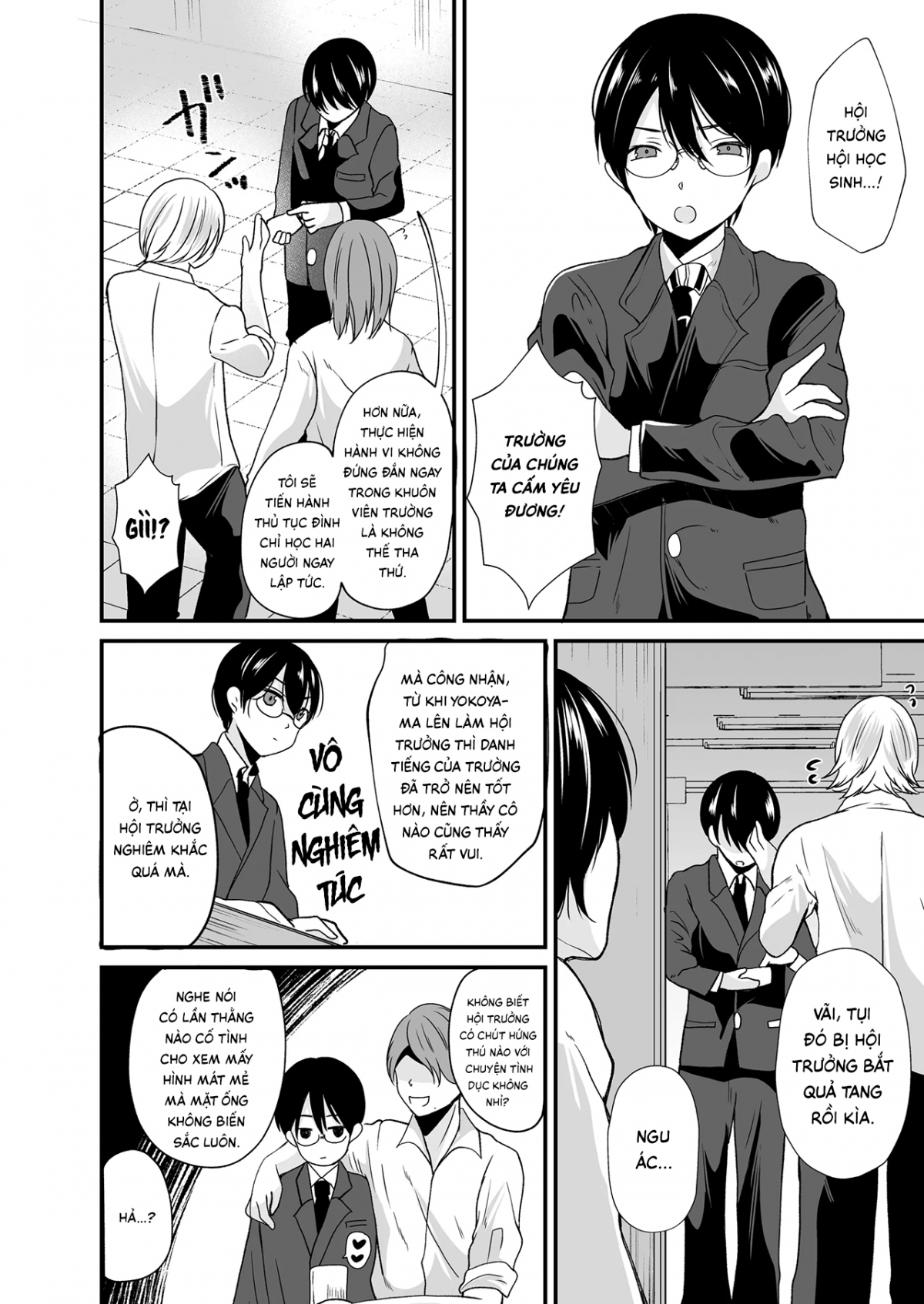 Đọc truyện hentai Nhật ký về việc chủ tịch hội học sinh trở thành phụ nữ - Oneshot