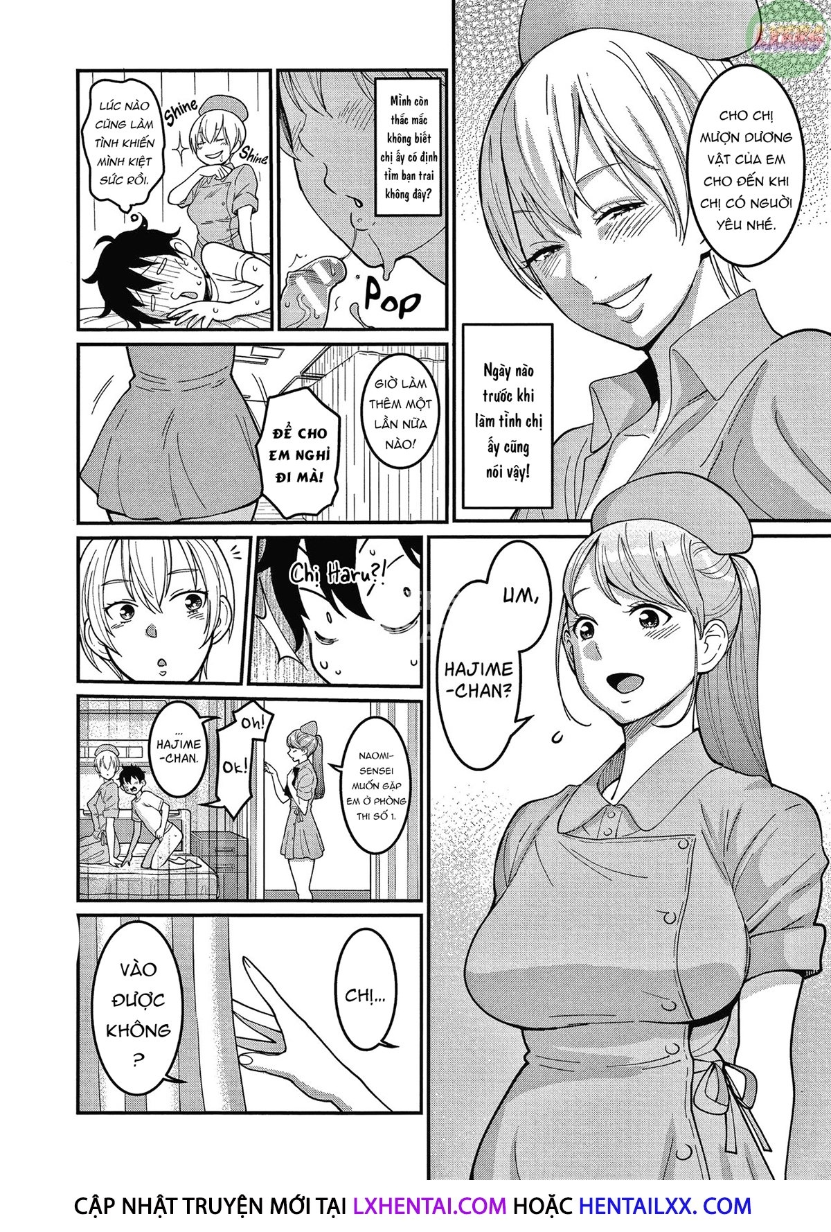 Đọc truyện hentai OneShota Ward 24 Hour Care Harem Hospitalization Life - Chap 2