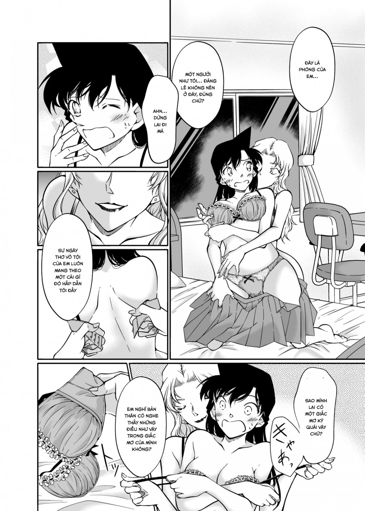 Đọc truyện hentai Yumeda to Itsuwatte (Detective Conan) - Oneshot