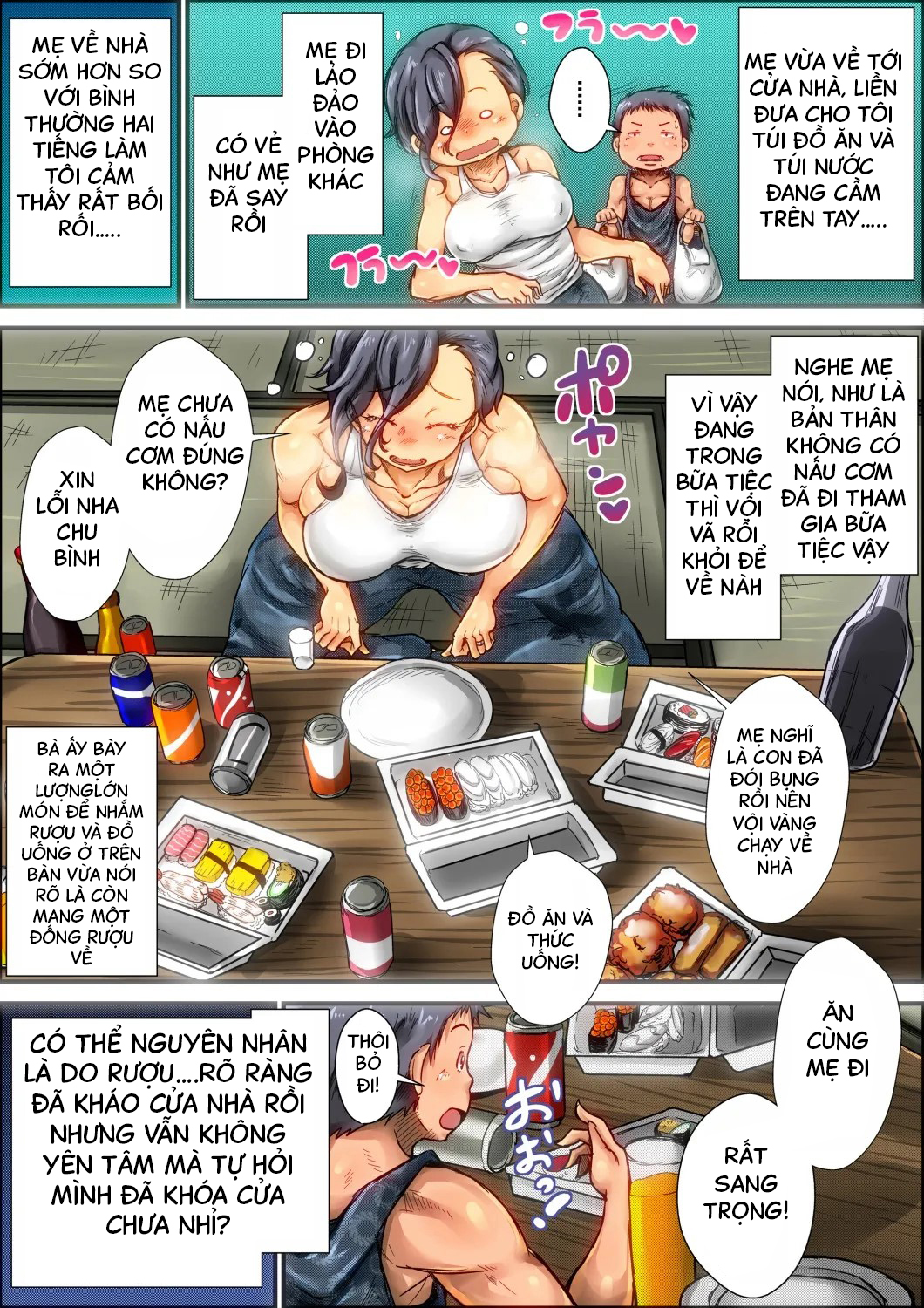 Đọc truyện hentai Boku ga Deisui Joutai no Hahaoya o Okashita Toki no Hanashi - Oneshot